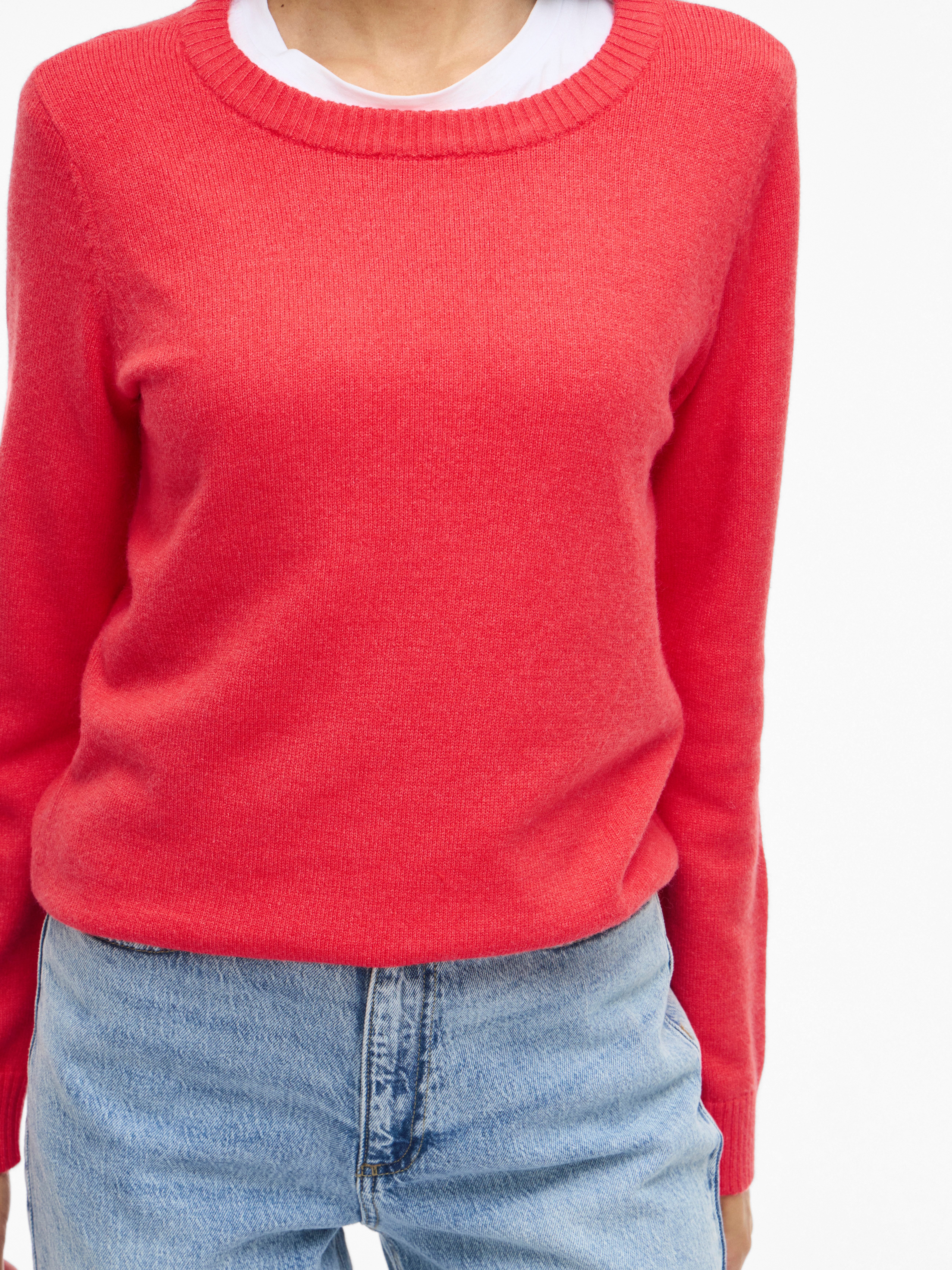 Vila Rundhalspullover VIRIL O-NECK L/S KNIT TOP - NOOS günstig online kaufen