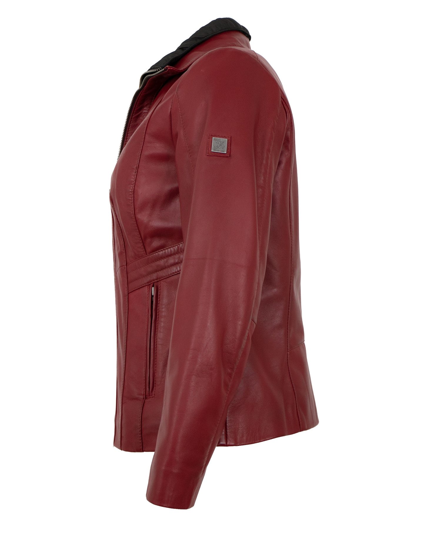 Otto Kern Lederjacke Beate OTTO KERN - Damen Lederjacke Lammnappa rot