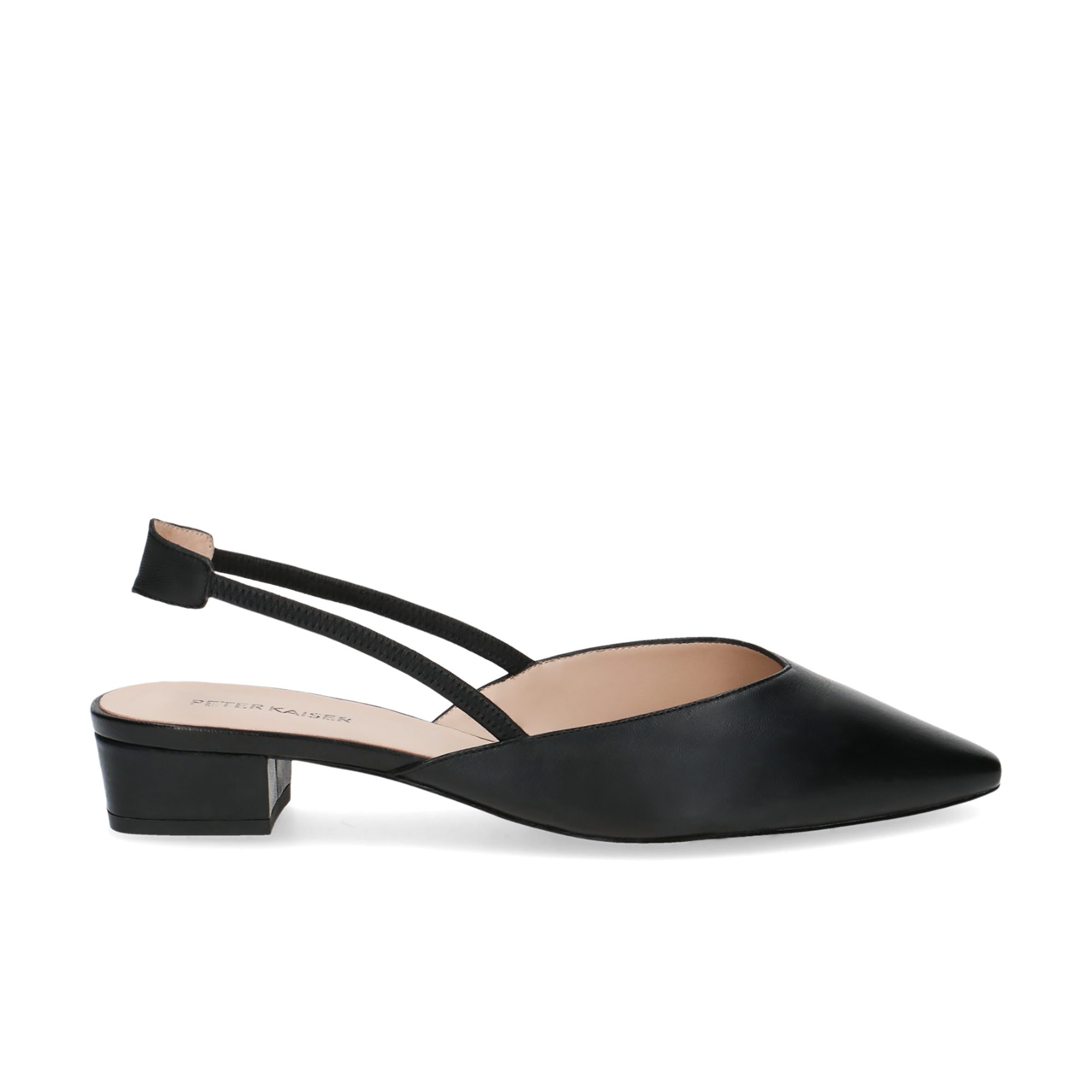 Peter Kaiser Peter Kaiser 79443 022, Peeptoes & Slingpumps, Schwarz, Damen günstig online kaufen