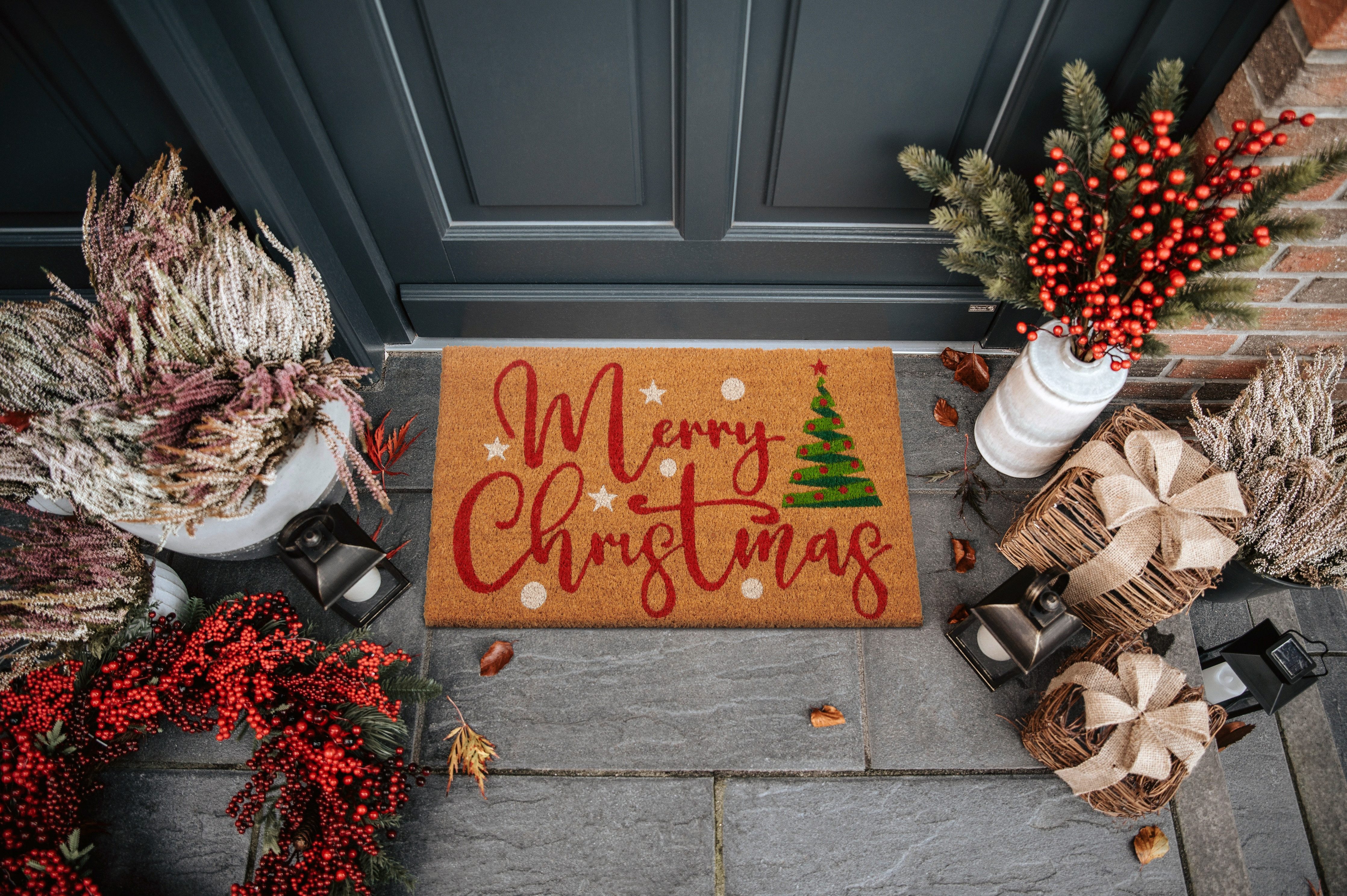 HANSE Home Fußmatte Kokos Merry Christmas günstig online kaufen