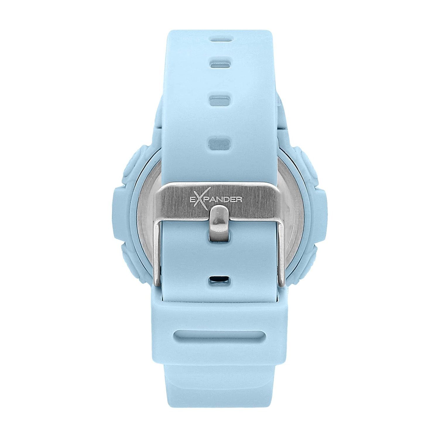 eckig, Sector groß blau, (35,77x48,38mm) Casual Armbanduhr Sector Armbanduhr Digitaluhr PURarmband Digital, Herren Herren