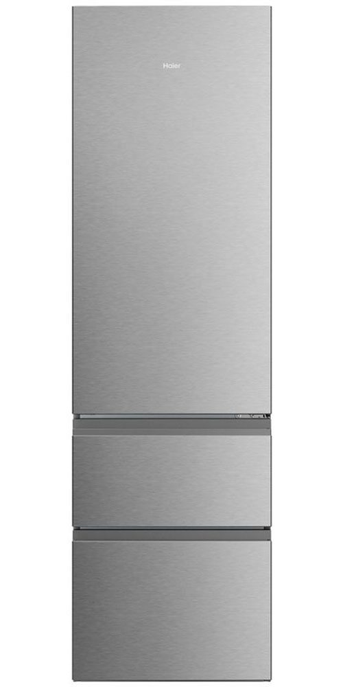 Haier Kühl-/Gefrierkombination HTR3620CNMP, 205 cm hoch, 59,5 cm breit, Easy Access-Gefrierschubladen: Alles schnell gefunden