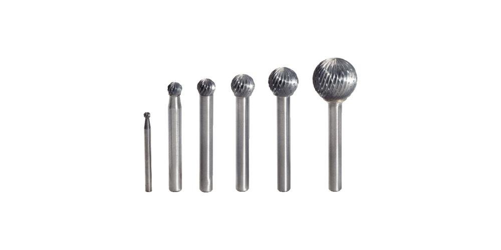 Thumbnail - KS Tools Fräser-Set HM Kugel-Frässtift Form D, 16mm