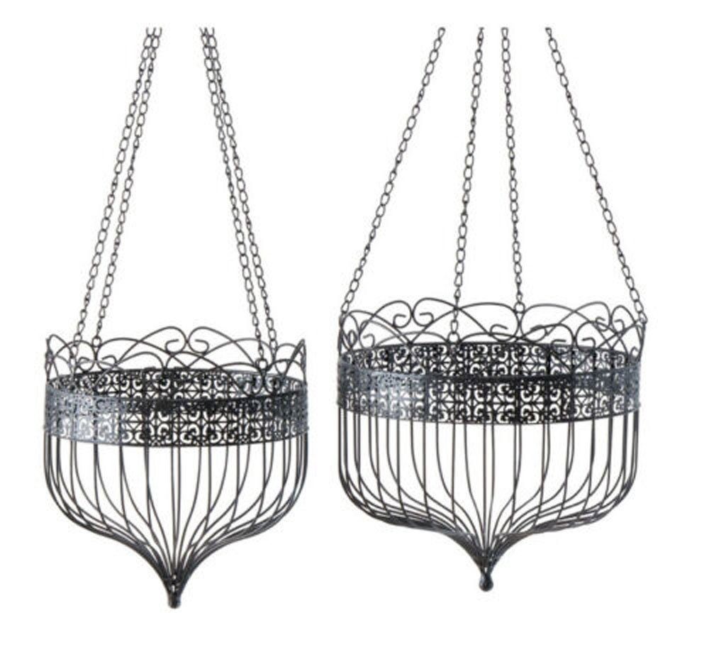 BOLTZE Blumenampel Boltze Hängekorb Dekohänger 2 teilig 38cm günstig online kaufen