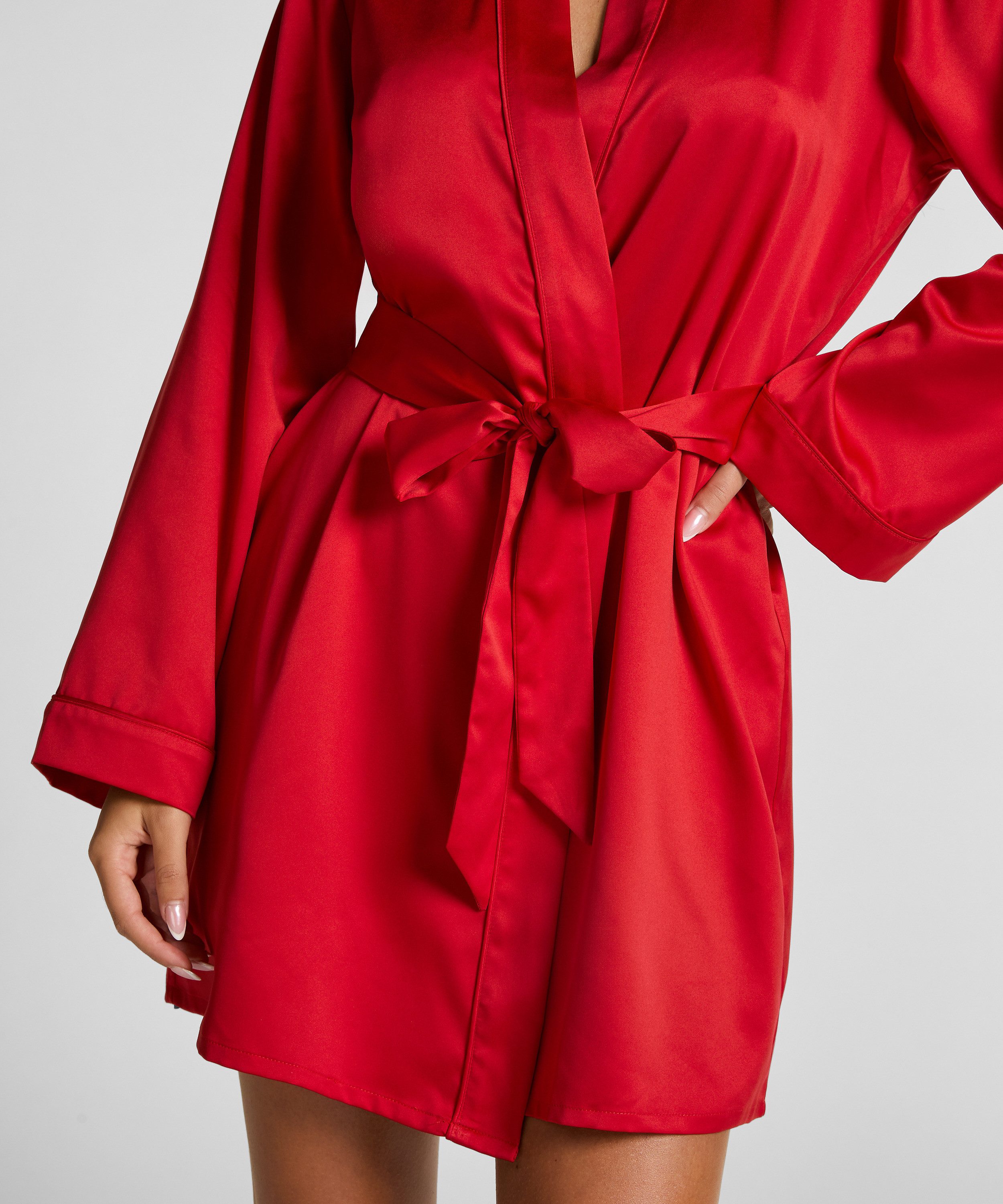 Hunkemöller Bademantel Kimono Satin günstig online kaufen