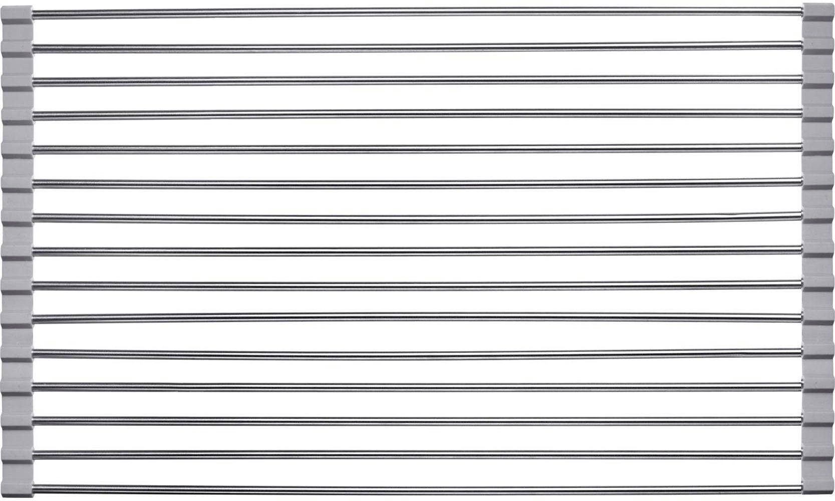 WESTMARK Abtropfmatte Home, Edelstahl, rollbar