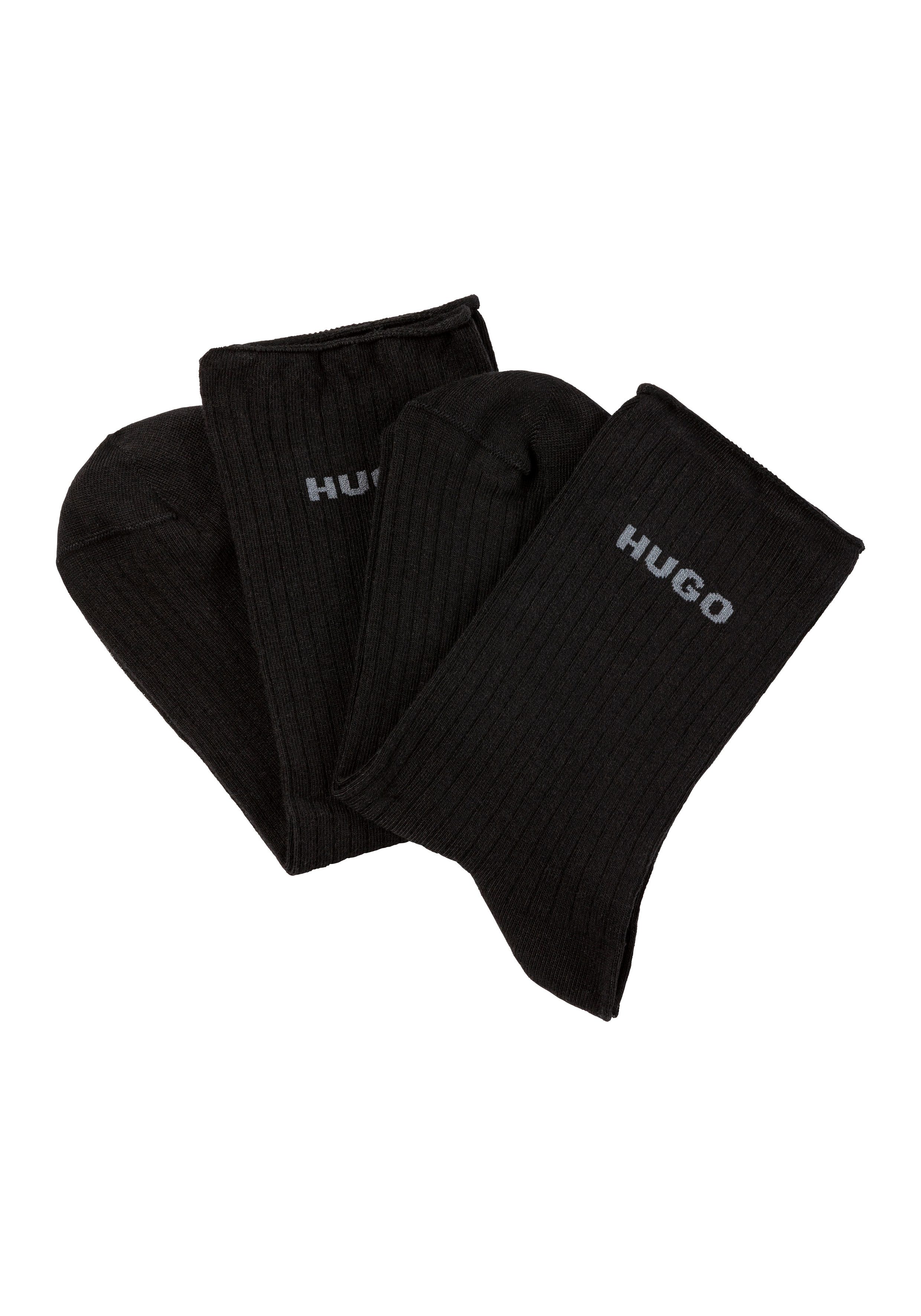 Freizeitsocken 2P QS FINE RIB CC