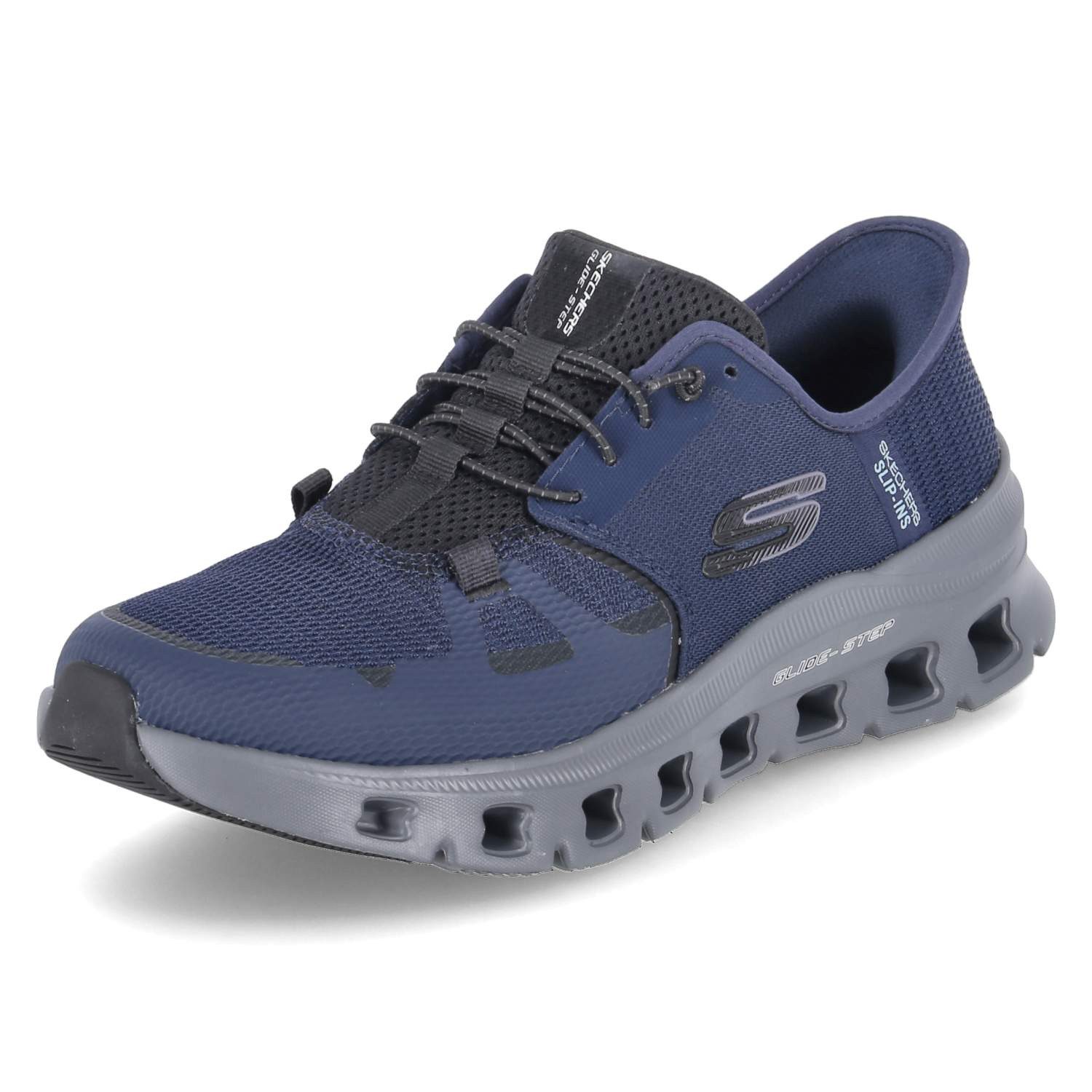 Skechers Skechers 232930 NVCC Herren Textil blau Slipper günstig online kaufen