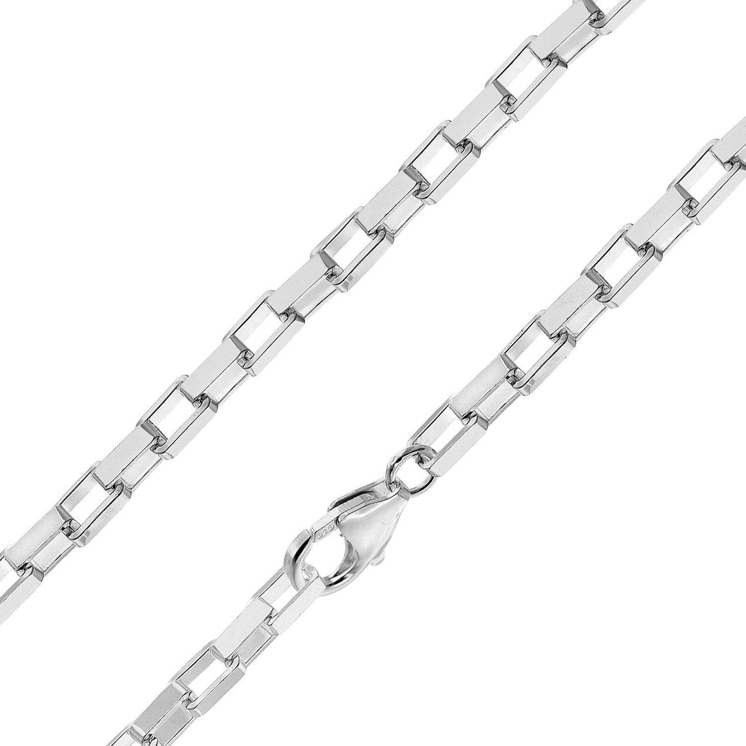 trendor Kette ohne Anhänger Herren-Halskette 925 Silber Venezia 3,9 mm günstig online kaufen
