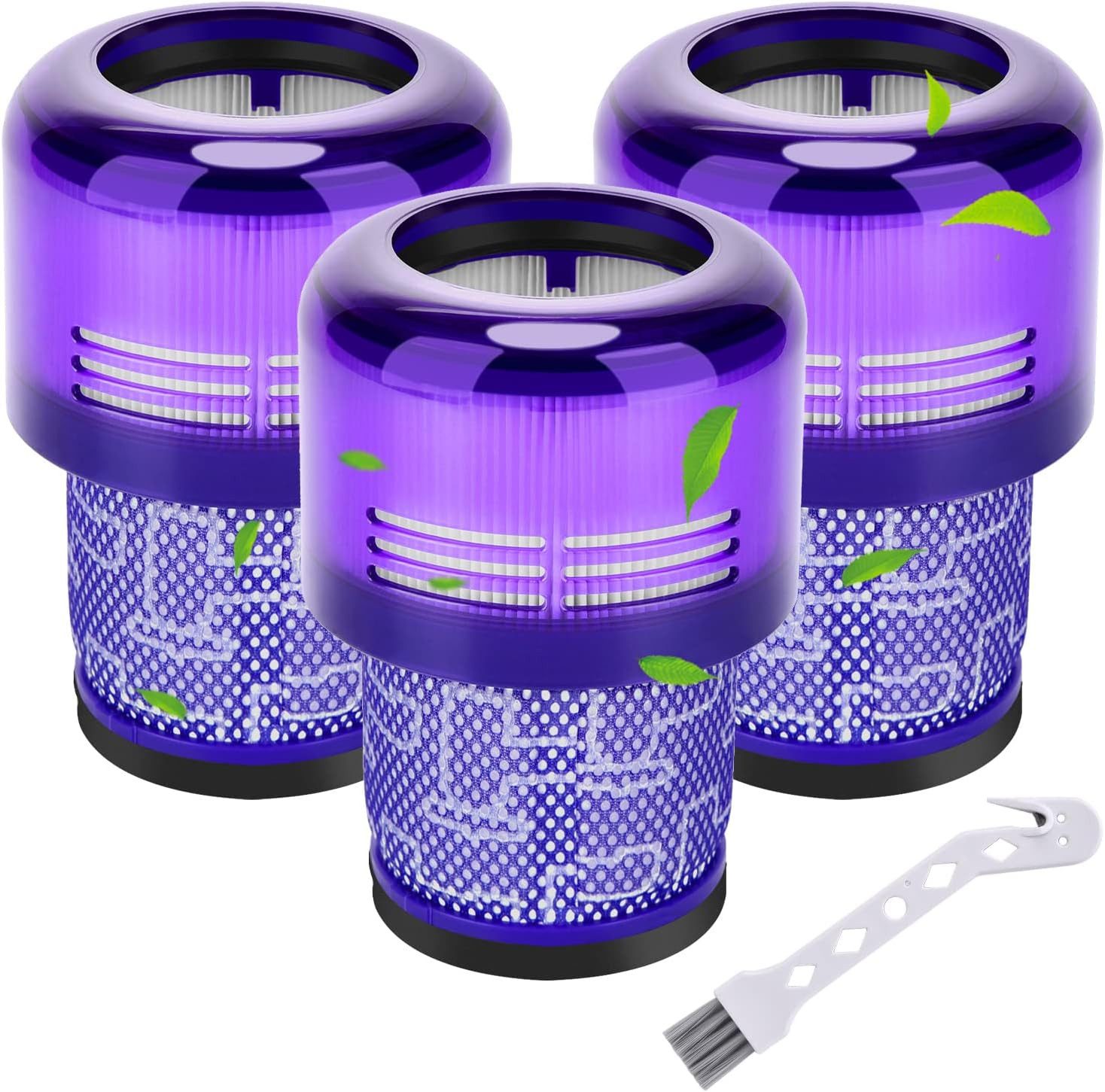FELIXLEO Saugfilter Filter für Dyson V15 SV14 SV17 SV22 Absolute Animal Extra Pro (4 St)