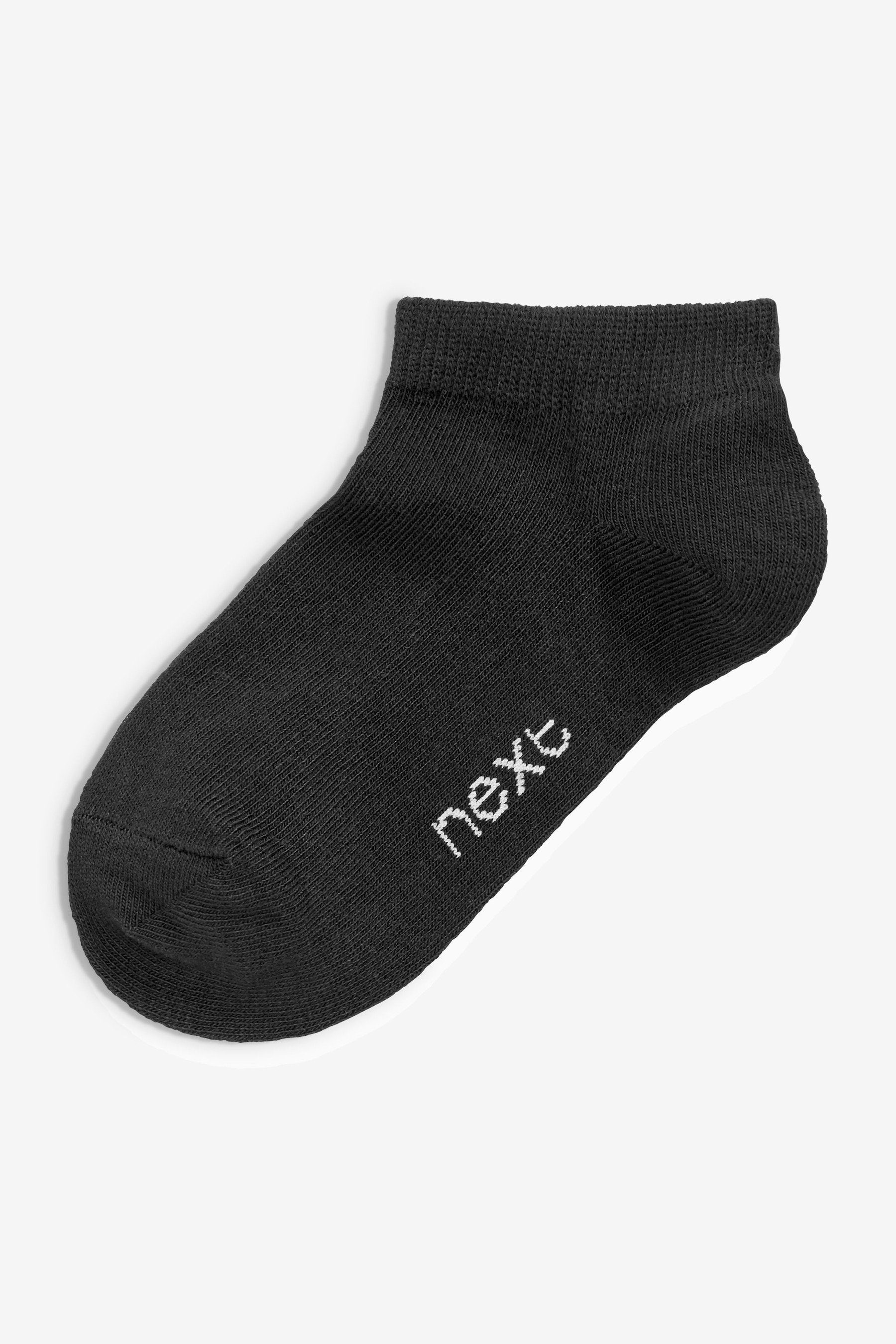 (5-Paar) 5er-Pack im mit Baumwolle Socken Black Sneaker-Socken Next