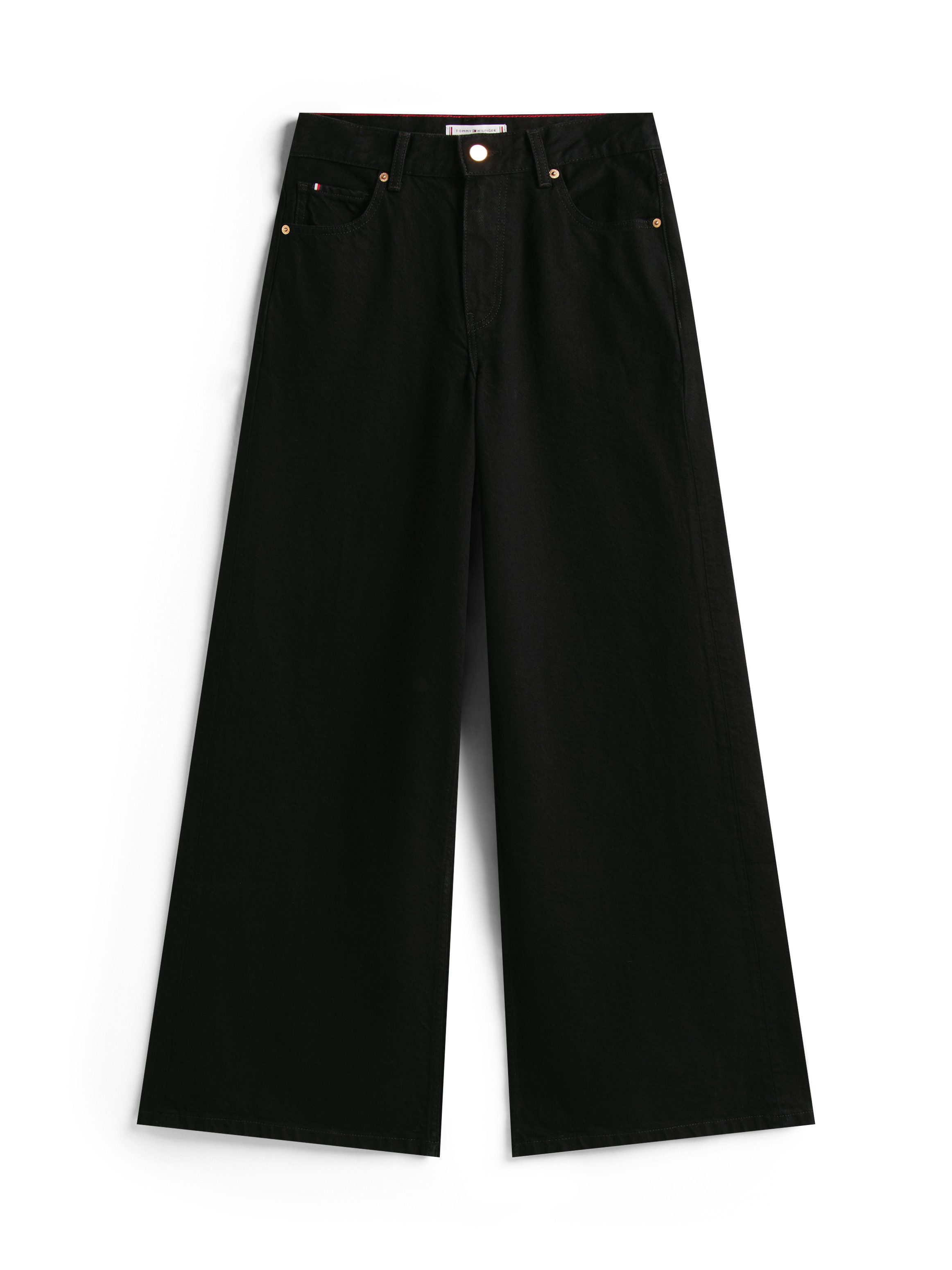 High-waist-Jeans DNM BLACK 70's WIDE LEG HW