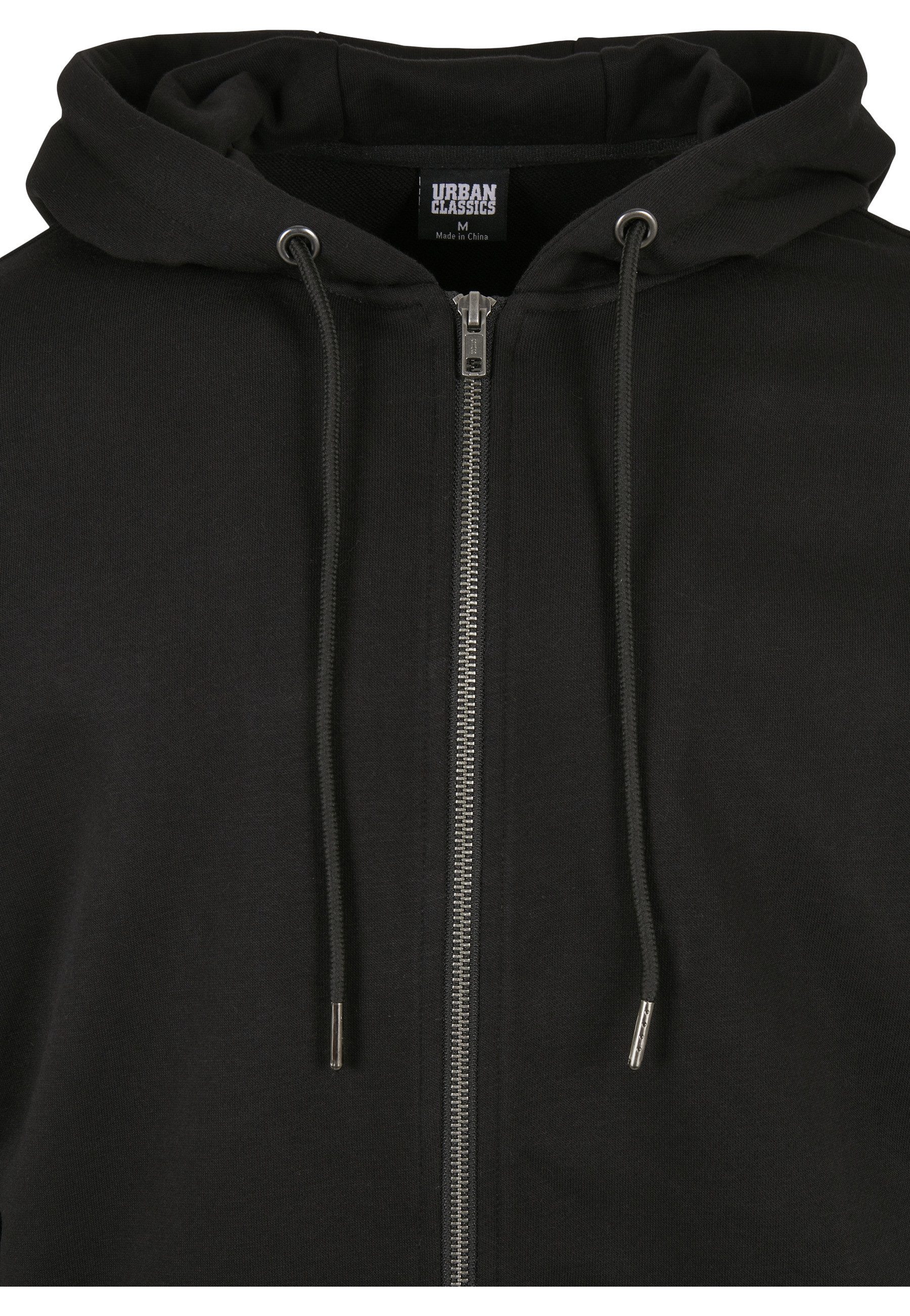 URBAN CLASSICS Neopren-Hoodie Urban Classics Herren Basic Terry Zip Hoody (1-tlg)