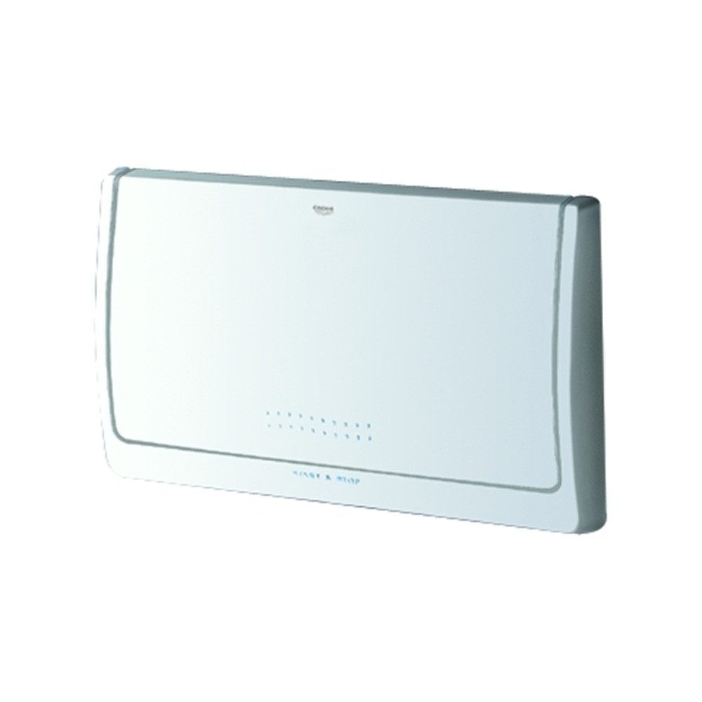 Grohe Betätigungsplatte GROHE Abdeckplatte CLASSIC 330 alpinweiß f.Start/Stopp