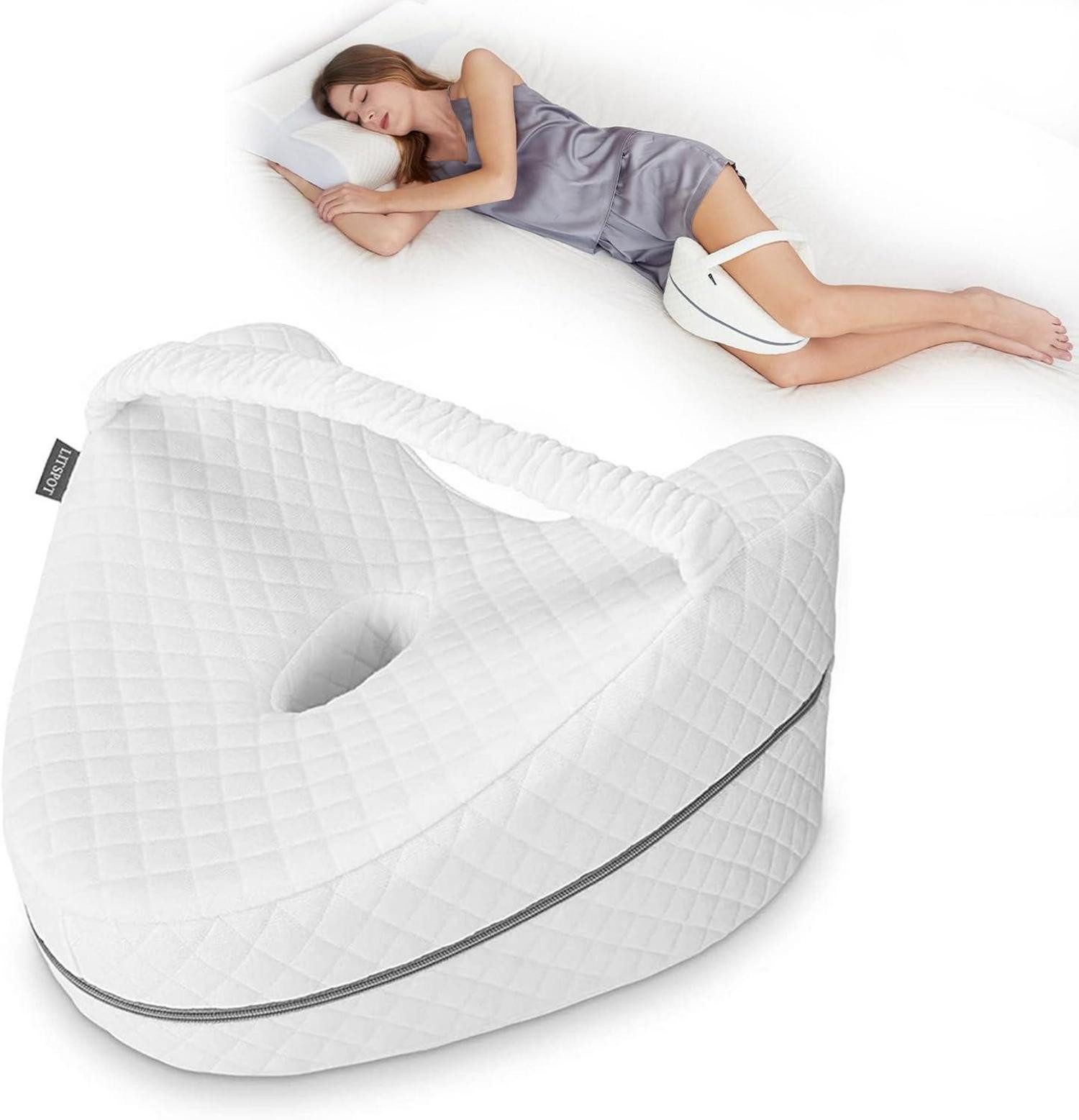 Lagerungskissen Ergonomisches Memory Foam Kniekissen für Seitenschläfer