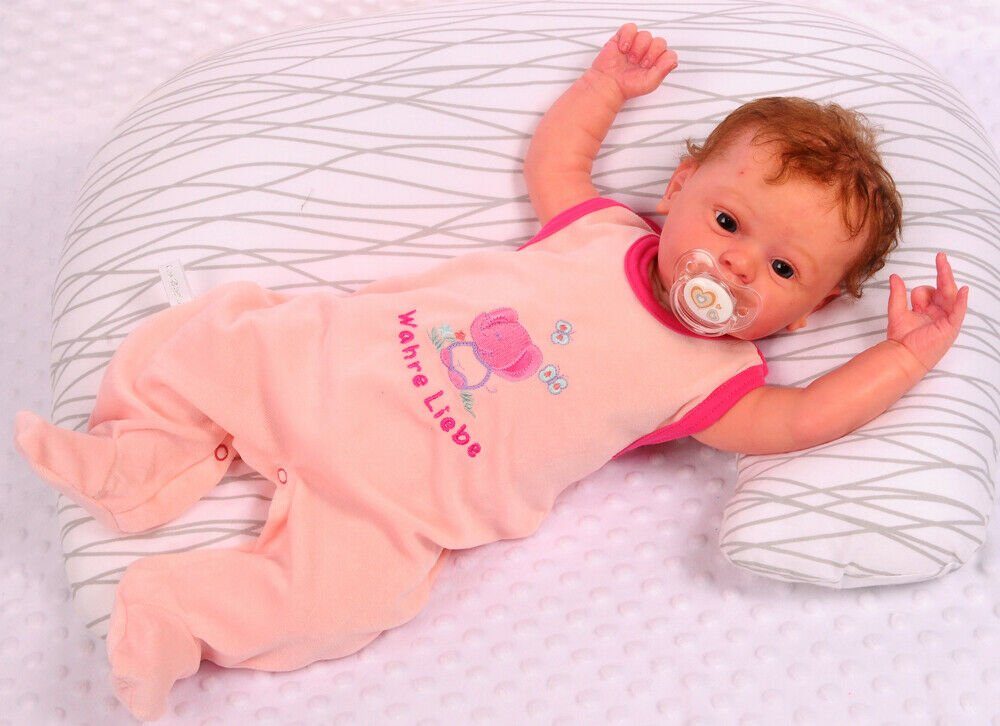 La Bortini Strampler Baby Einteiler aus Velours mit Elefant kuschelig weich, 50 56 62 68 74