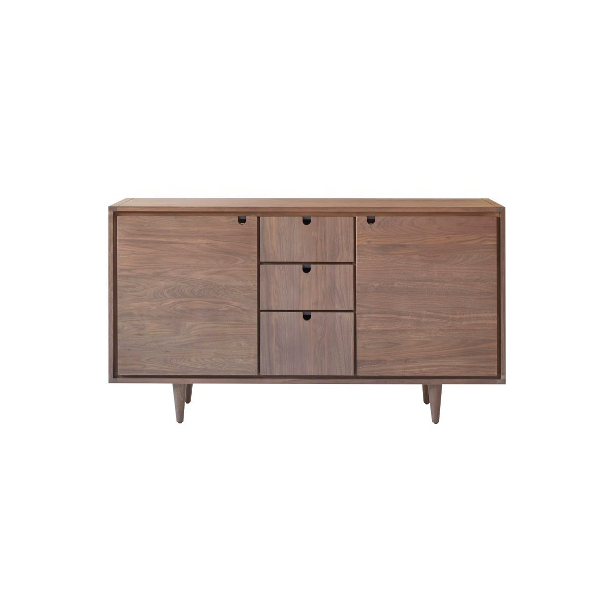 Tikamoon Waschtisch Waschtisch aus Nussbaumholz 145 Jonàk