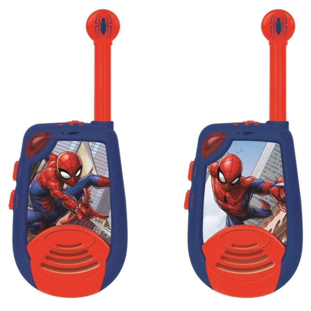Lexibook® Walkie Talkie Spider-Man Walkie-Talkies 120 Meter Reichweite mit Morse-Lichtfunktion