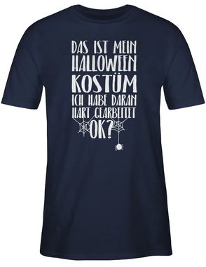 Shirtracer T-Shirt Das ist mein Halloween Kostüm Halloween Kostüme Herren