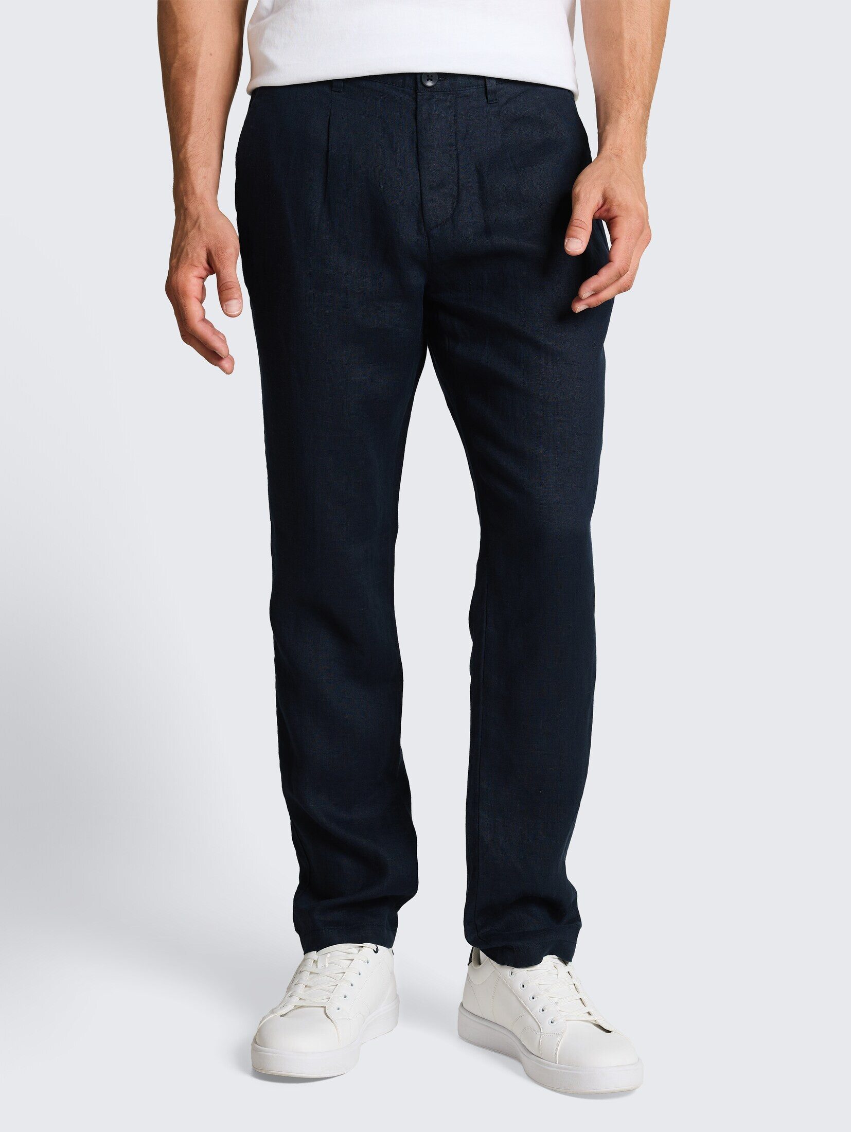 TOM TAILOR 1035046 Travis Slim Chino voor heren, 1 stuk, 13808 crème