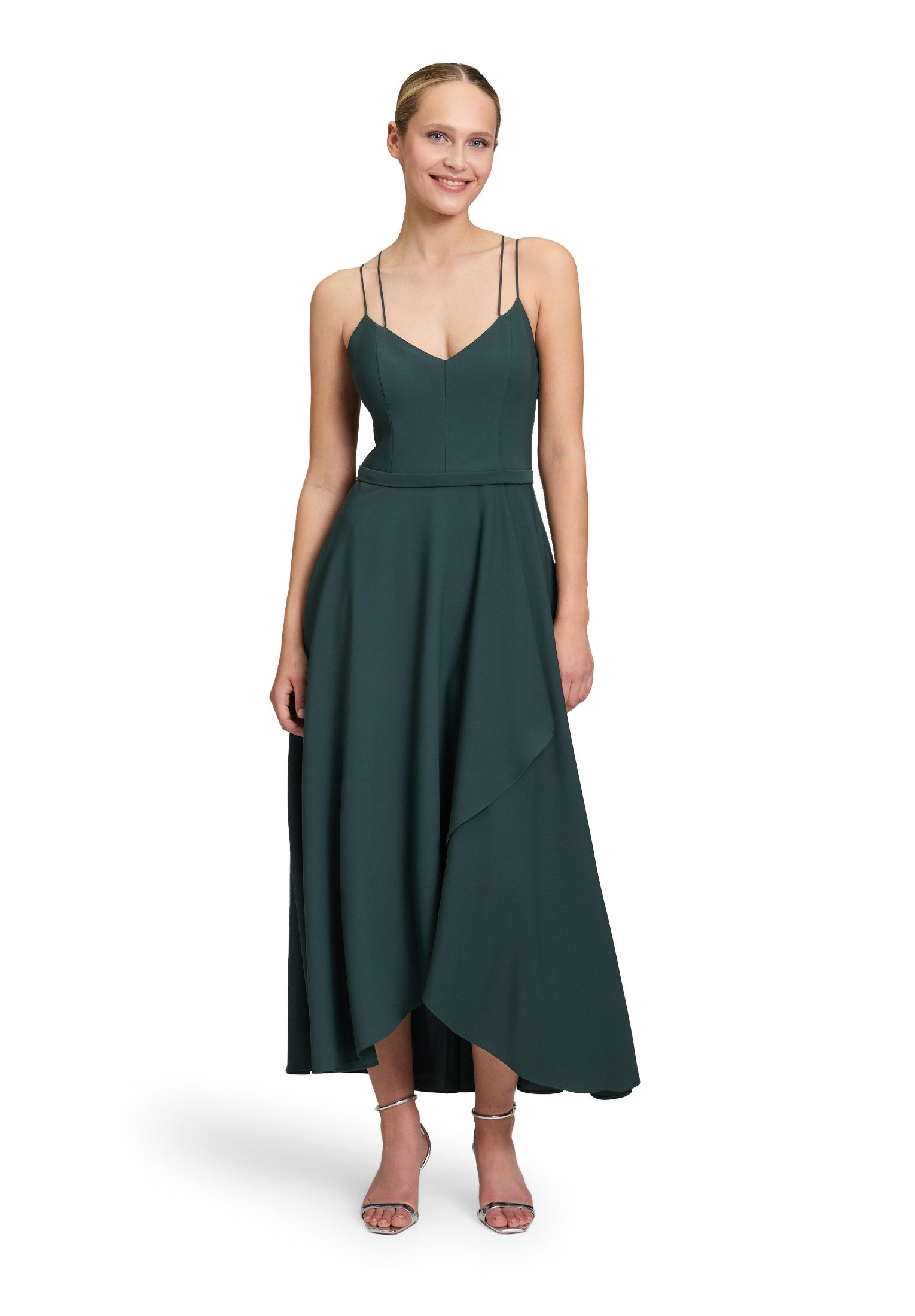 Vera Mont Abendkleid Damen mit Volant Design günstig online kaufen