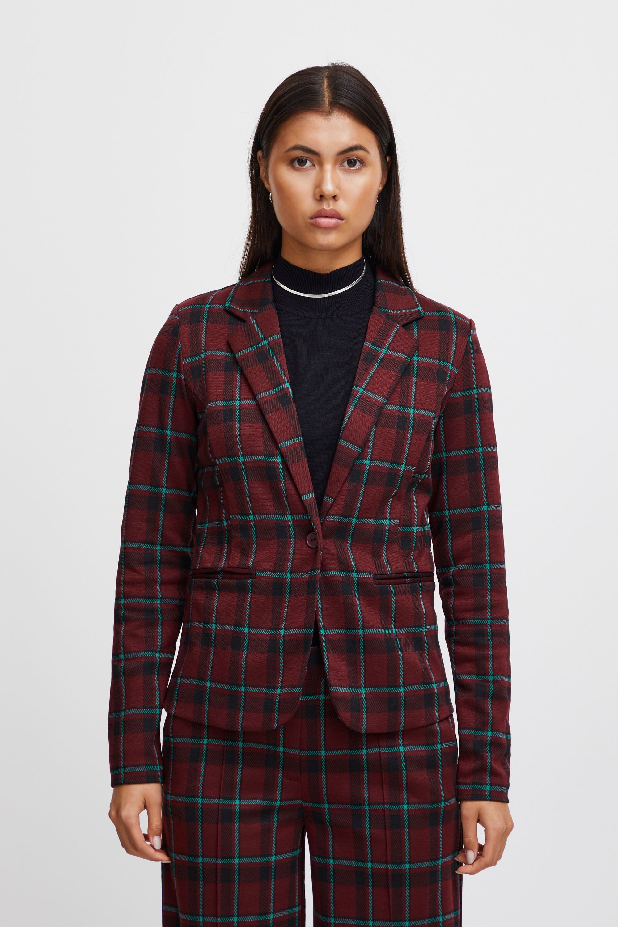 Jackenblazer IHKATE CHECKO BL 20117448