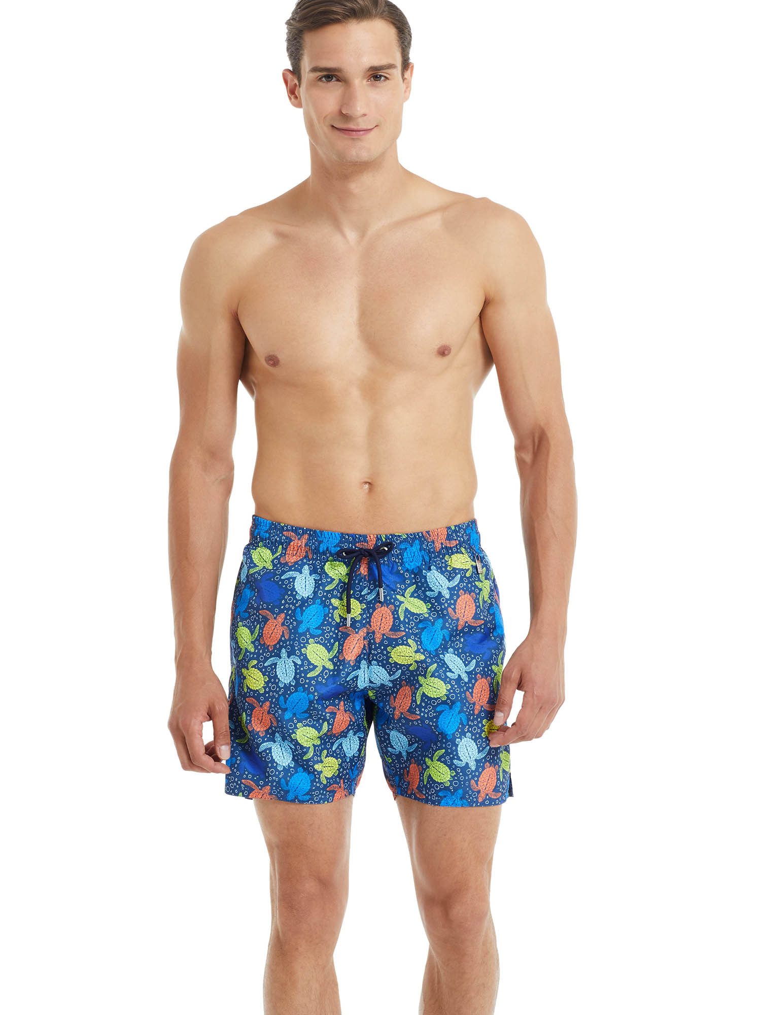 BlackSpade Badeshorts Summer Prints mit kurzem Bein locker geschnittene Sch günstig online kaufen