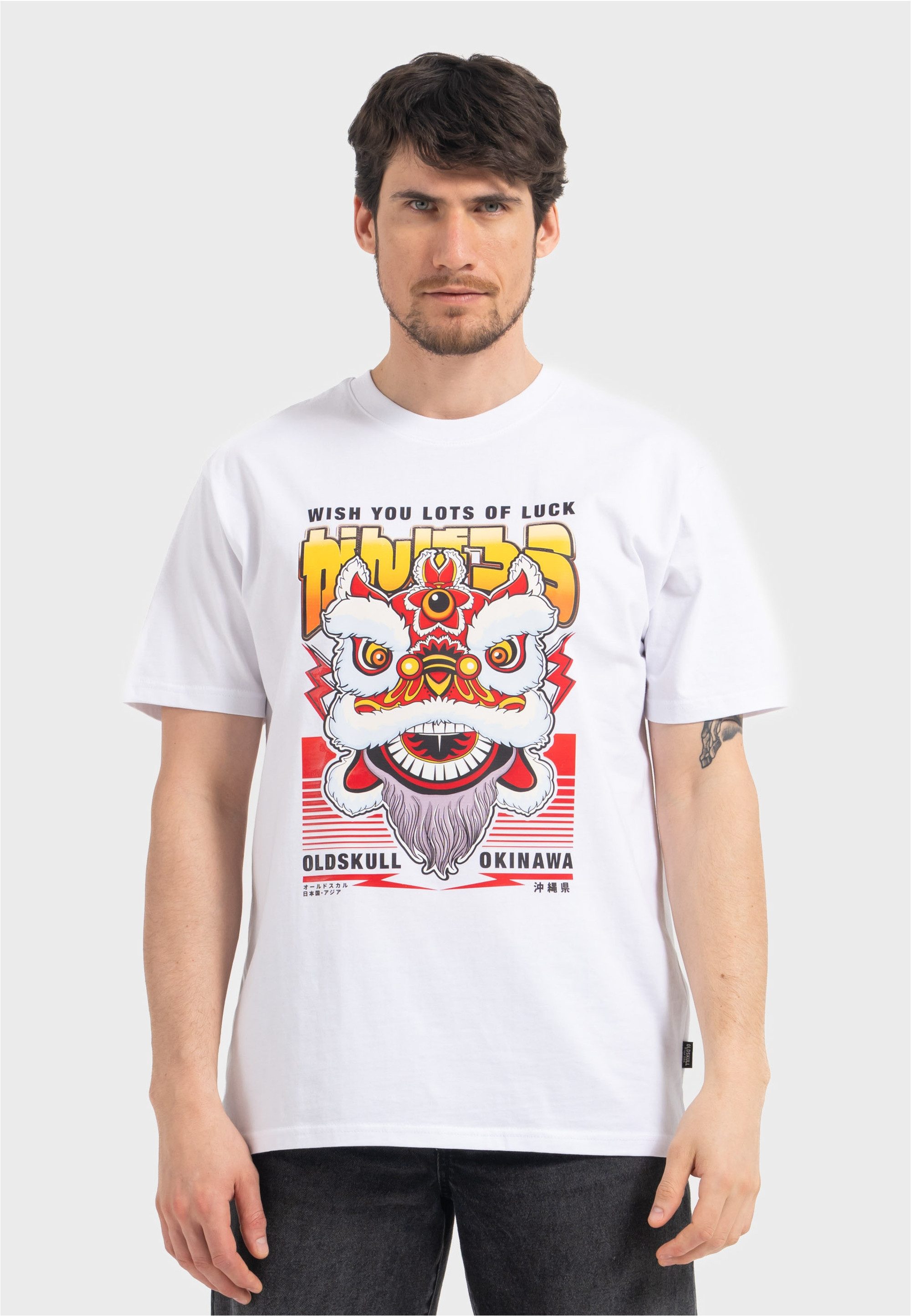 T-Shirt Asian Lucky Dragon Graphic