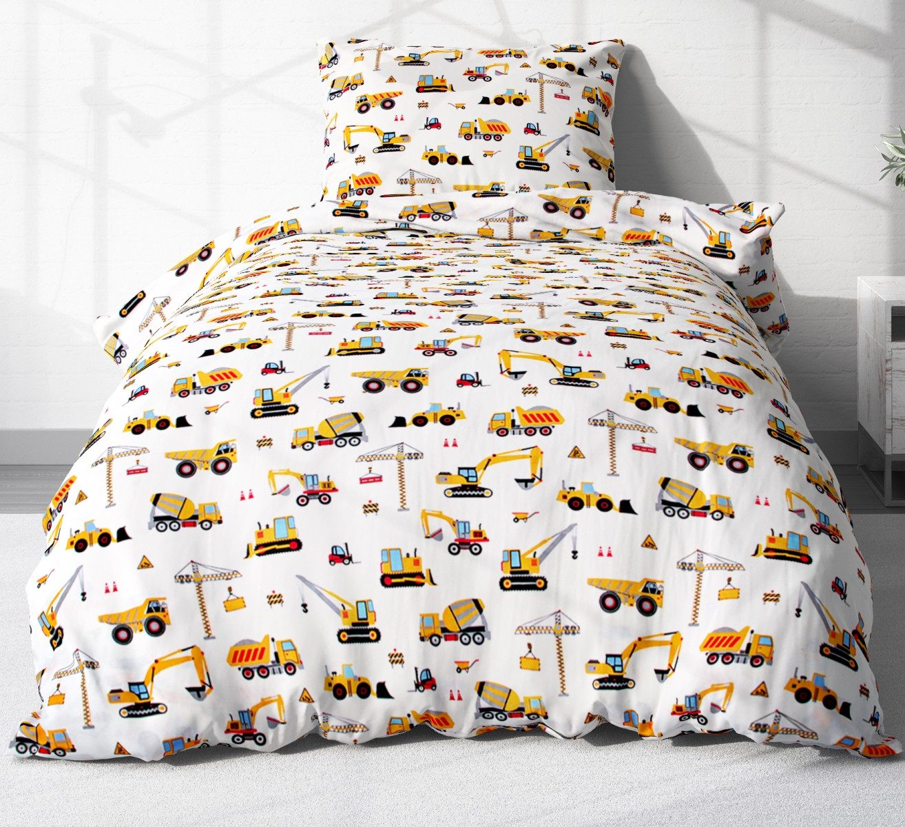 Heubergshop Kinderbettwäsche, Renforcé, 2 teilig, 135x200cm + 80x80cm Bagge günstig online kaufen