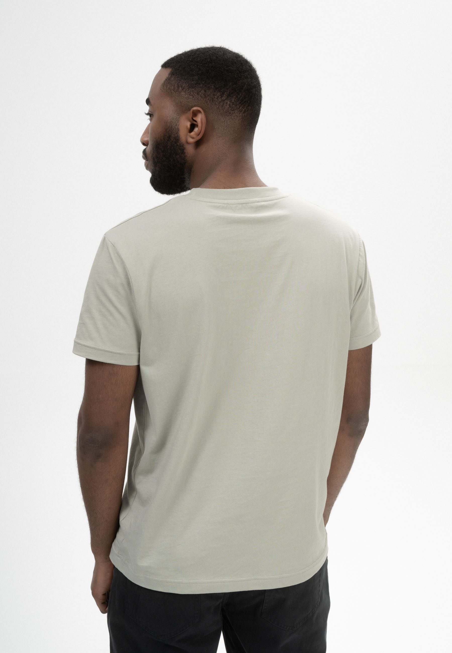 MELA Kurzarmshirt Herren T-Shirt AVAN Fein günstig online kaufen