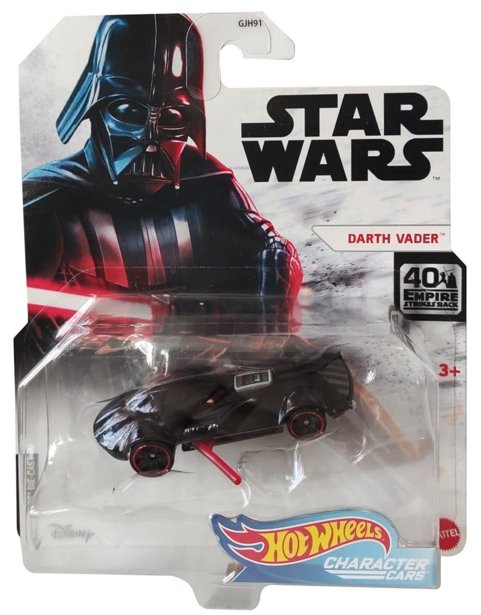 Hot Wheels Spielzeug-Rennwagen Mattel Hot Wheels GMH89 Character Cars Darth Vader