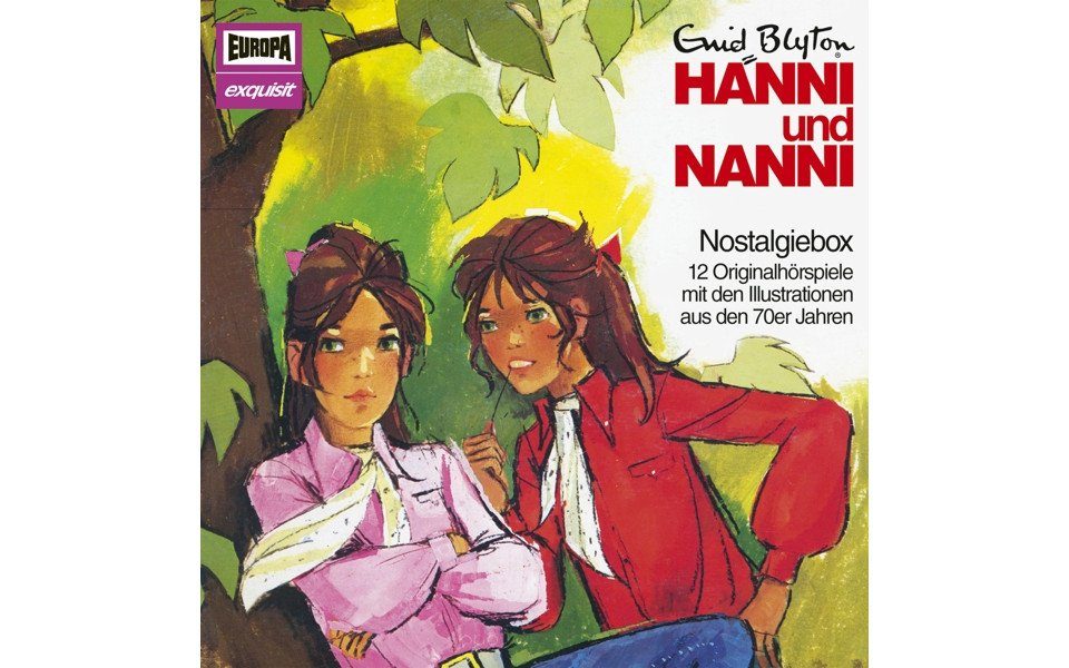 Europa Hörspiel-CD Hanni und Nanni - Nostalgie-Box (12 CD)