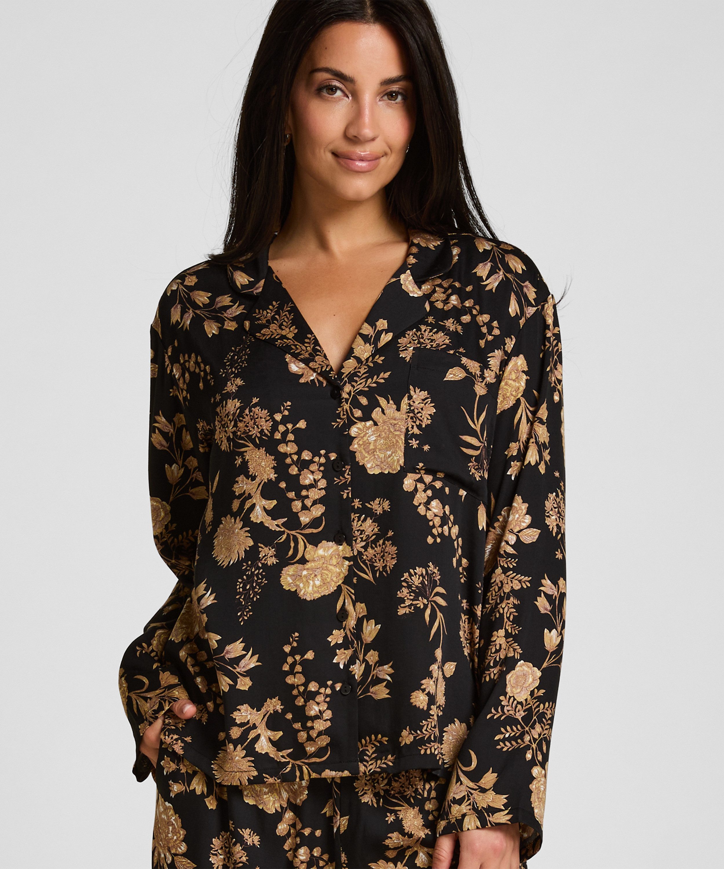 Hunkemöller Pyjama Jacket Woven Print