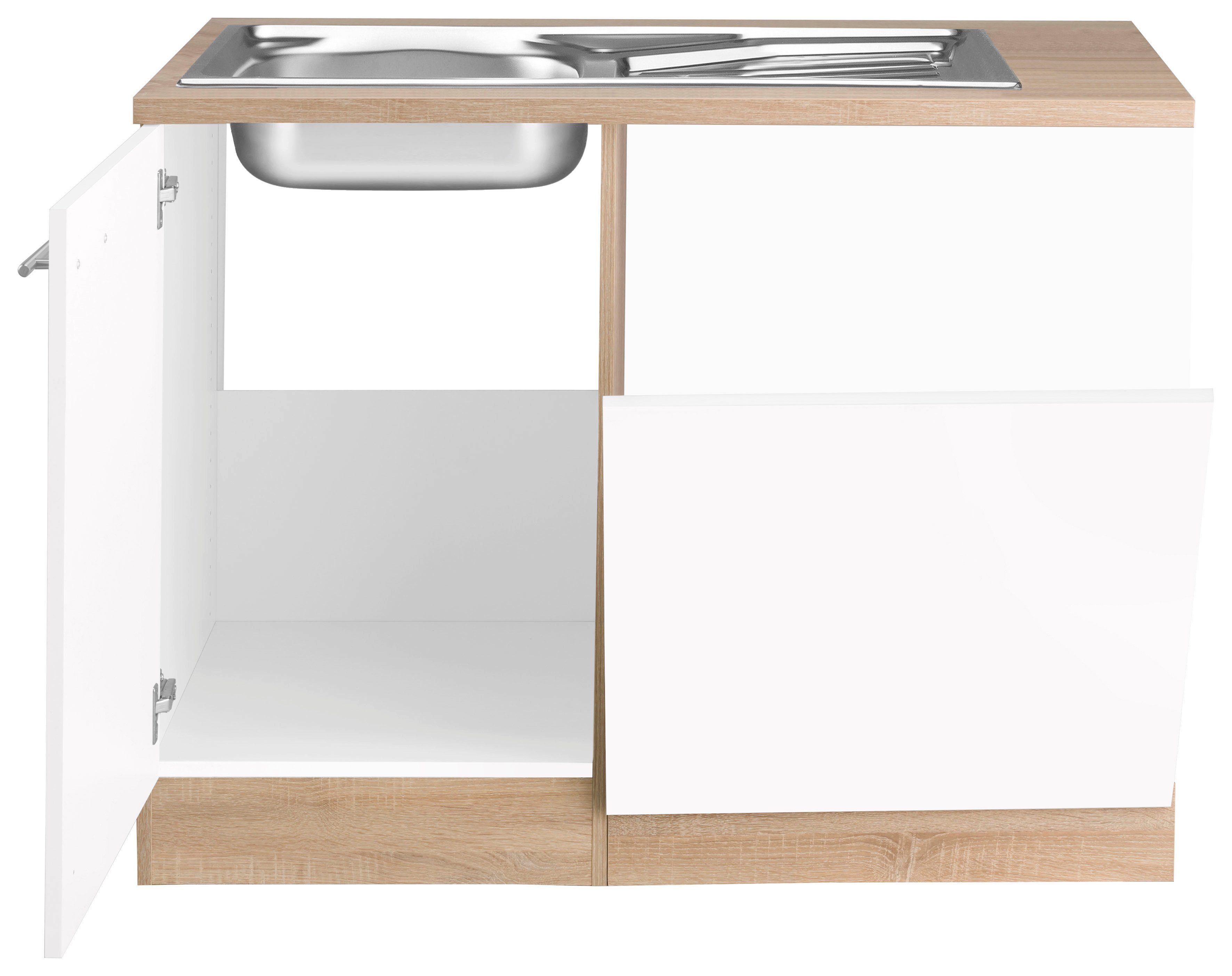 OPTIFIT Spülenschrank Kalmar, mit Tür/Sockel für Geschirrspüler