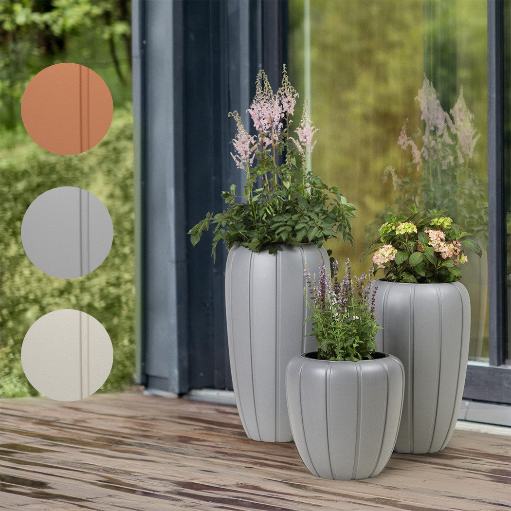 KAGM Pflanzkübel Blumenkübel Pflanztopf aus Kunststoff günstig online kaufen