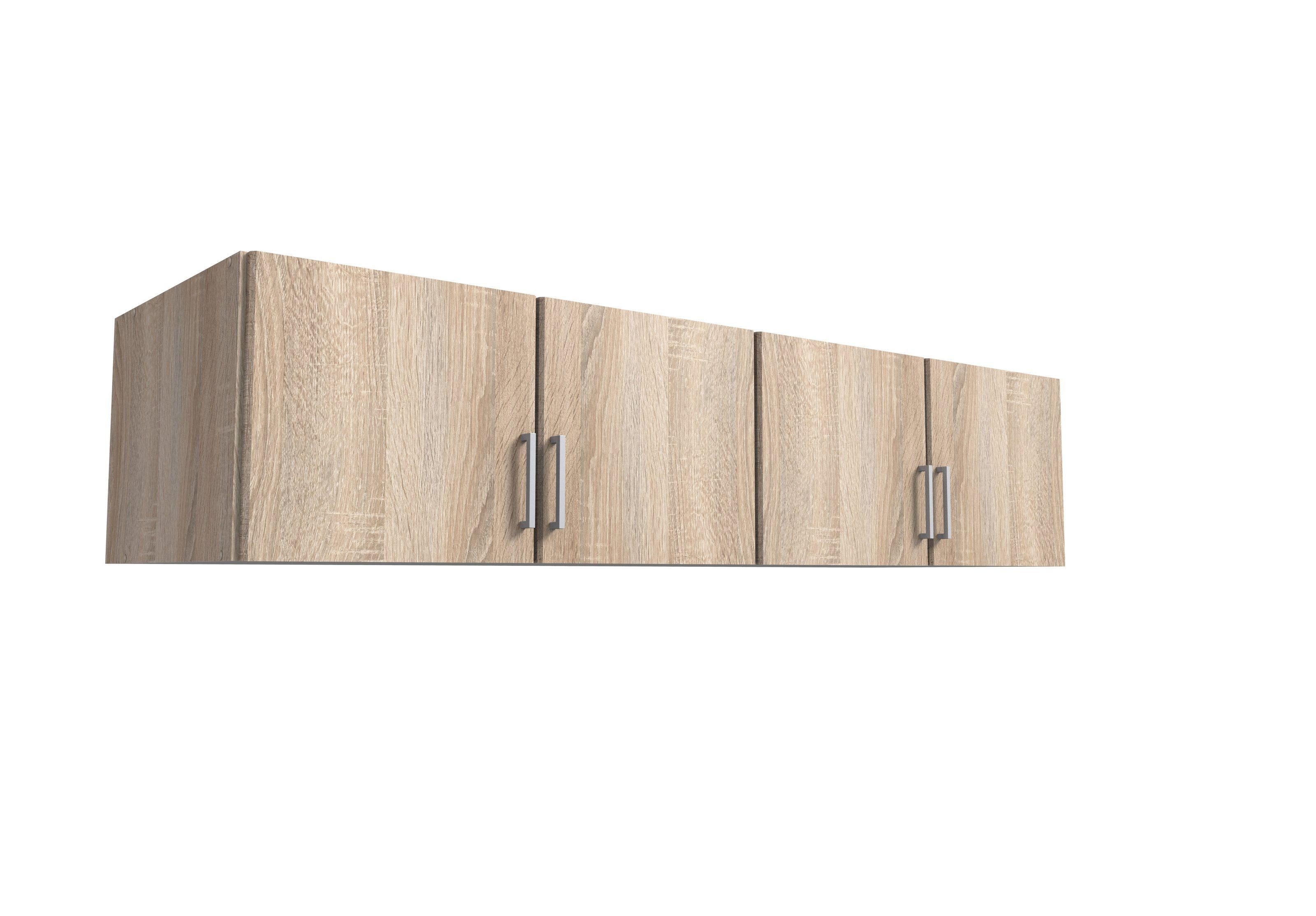 Wimex Schrankaufsatz in Eiche-Sägerau-Nachbildung, (B/H/T: 180x40x58 cm)