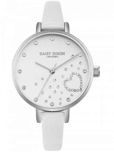 DAISY DIXON Quarzuhr Daisy Dixon DD083WS Zara Damen 35mm 3ATM