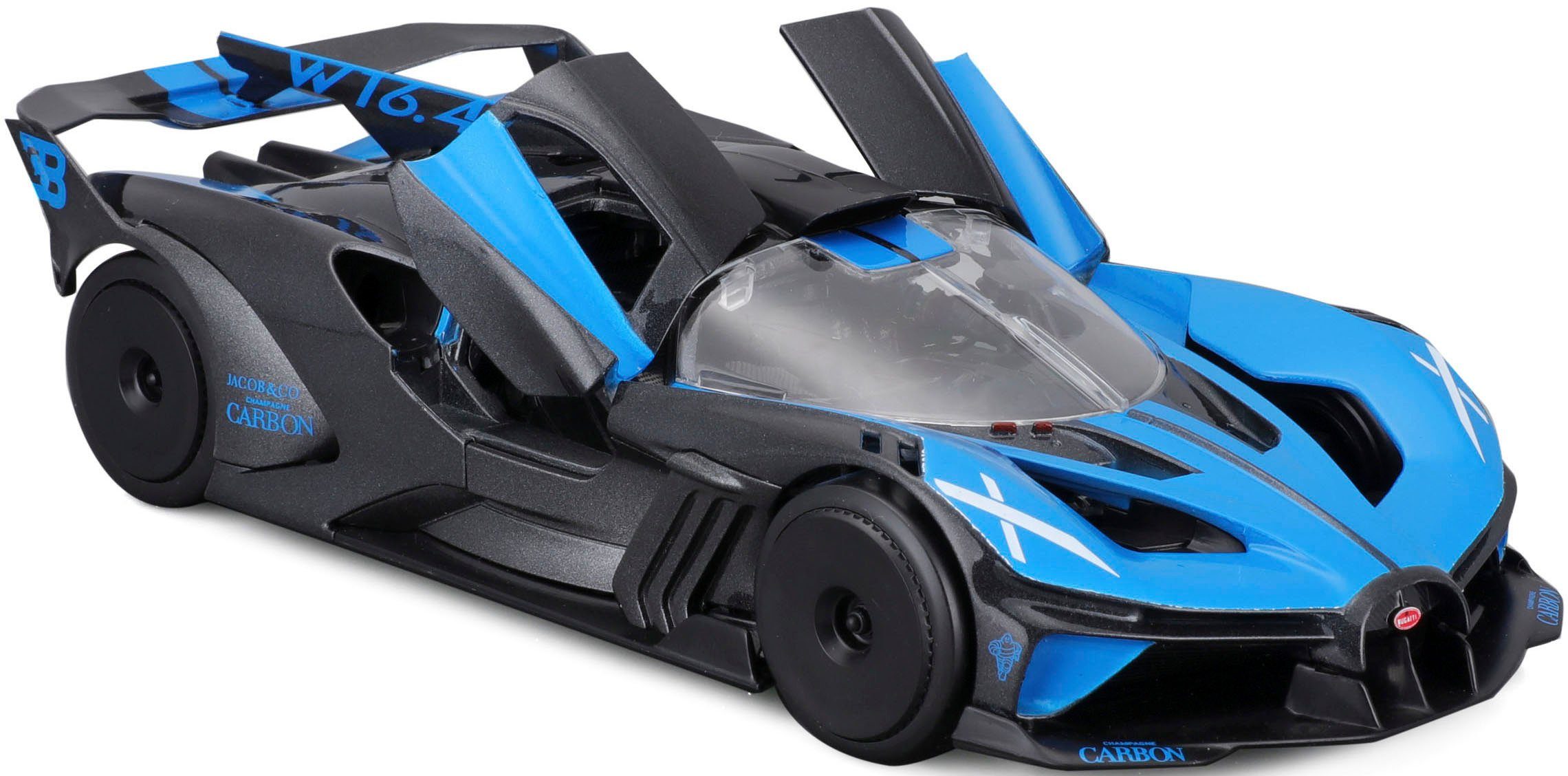 Maisto® Sammlerauto Bugatti Bolide, blau, Maßstab 1:24