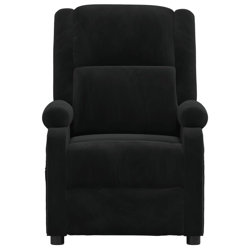vidaXL Sessel Relaxsessel Schwarz Samt (1-St) günstig online kaufen