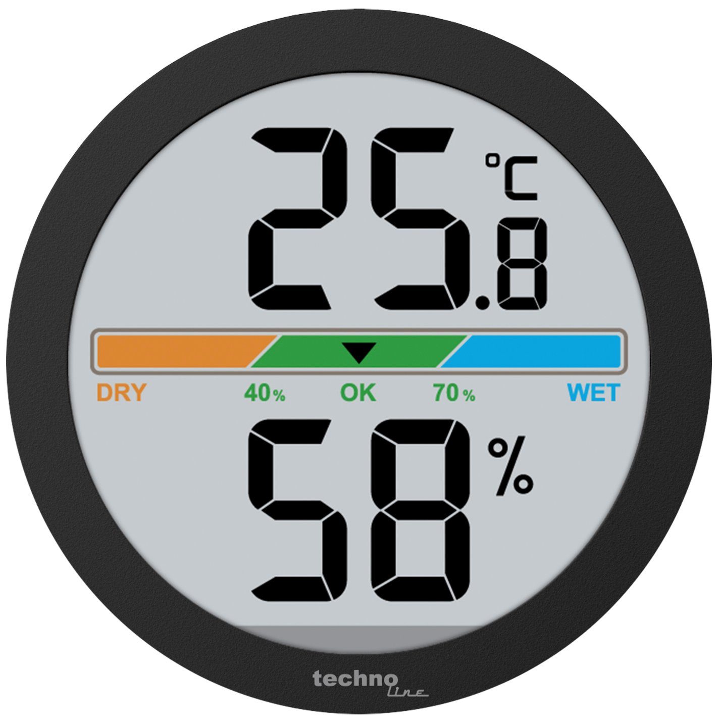 technoline WS 9418 Wetterstation (Thermo-Hygrometer mit Raumkomfortanzeige)