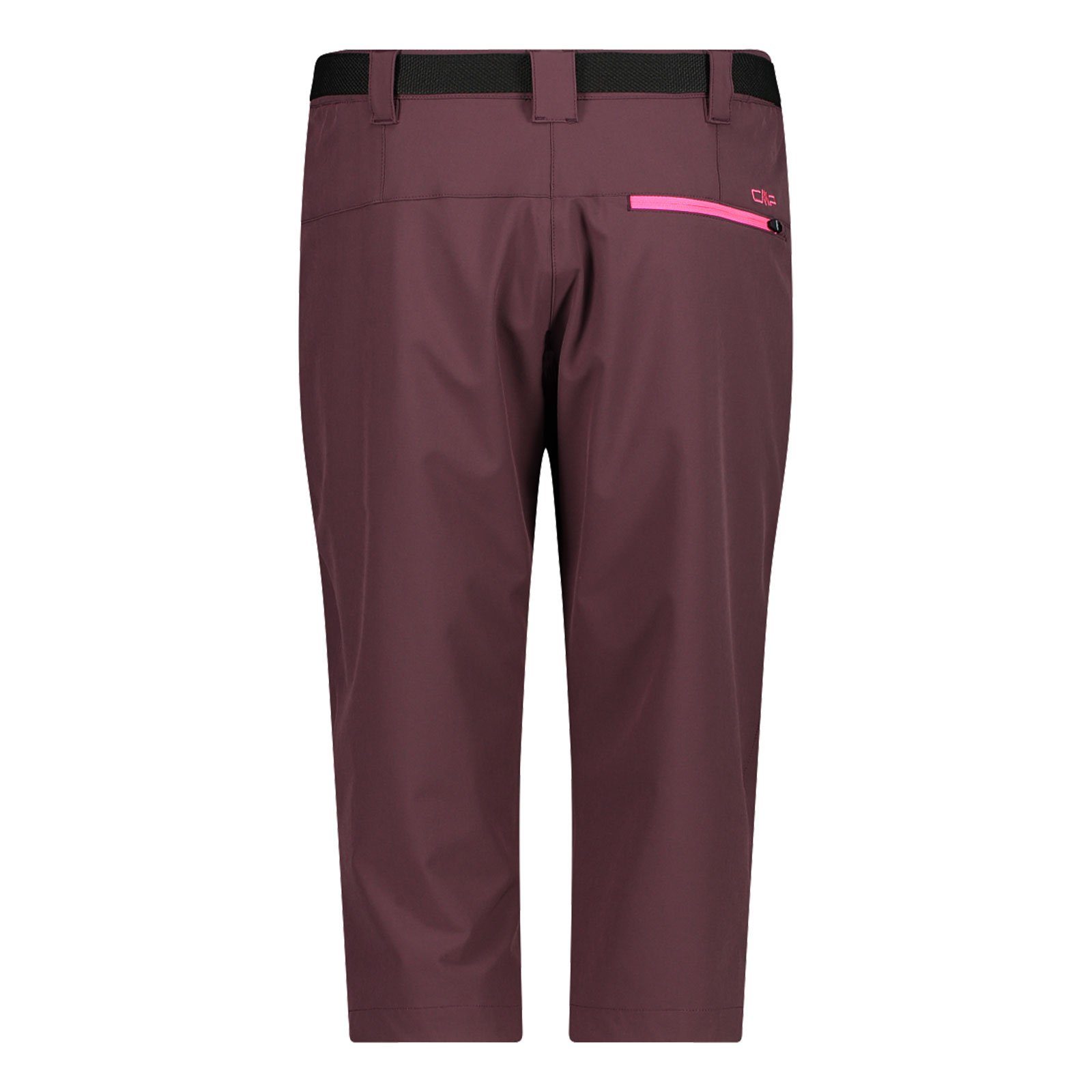 pink Gürtel fluo C904 Caprihose Caprihose CMP / mit plum