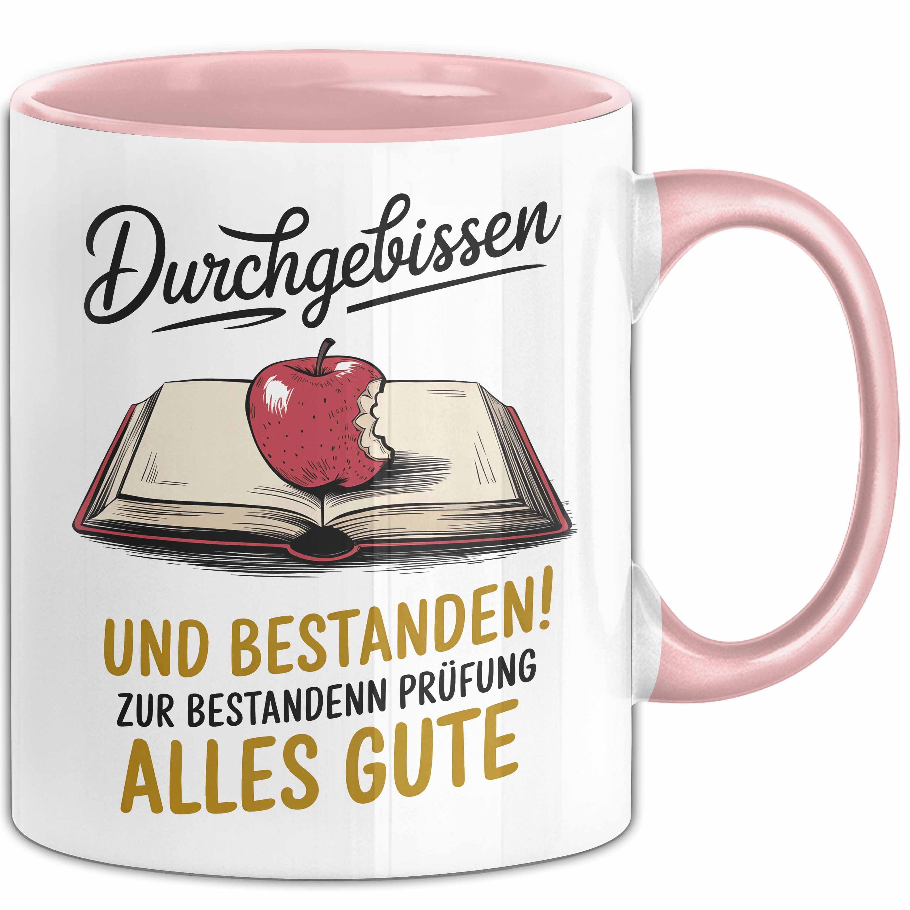 Trendation Tasse Schüler Abschluss Tasse Geschenk Lustige Geschenkidee Spruch Durchgebi, Keramik