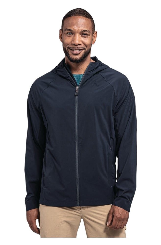 Schöffel Allwetterjacke Ganzjahresjacke Graz (4-Wege-Stretch, winddicht) dunkelblau Herren