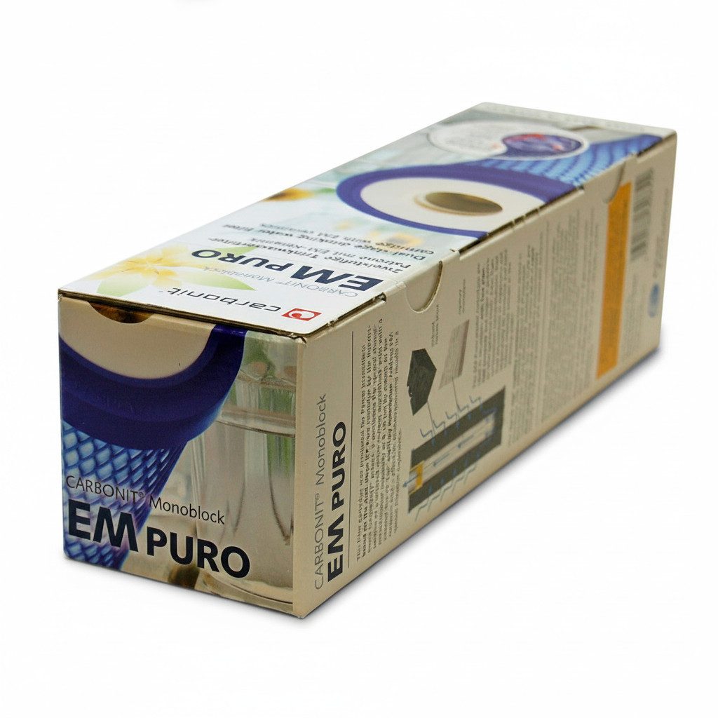 carbonit Filtereinsatz, EM PURO Wasserfilter für u.a. Sanuno u. Vario