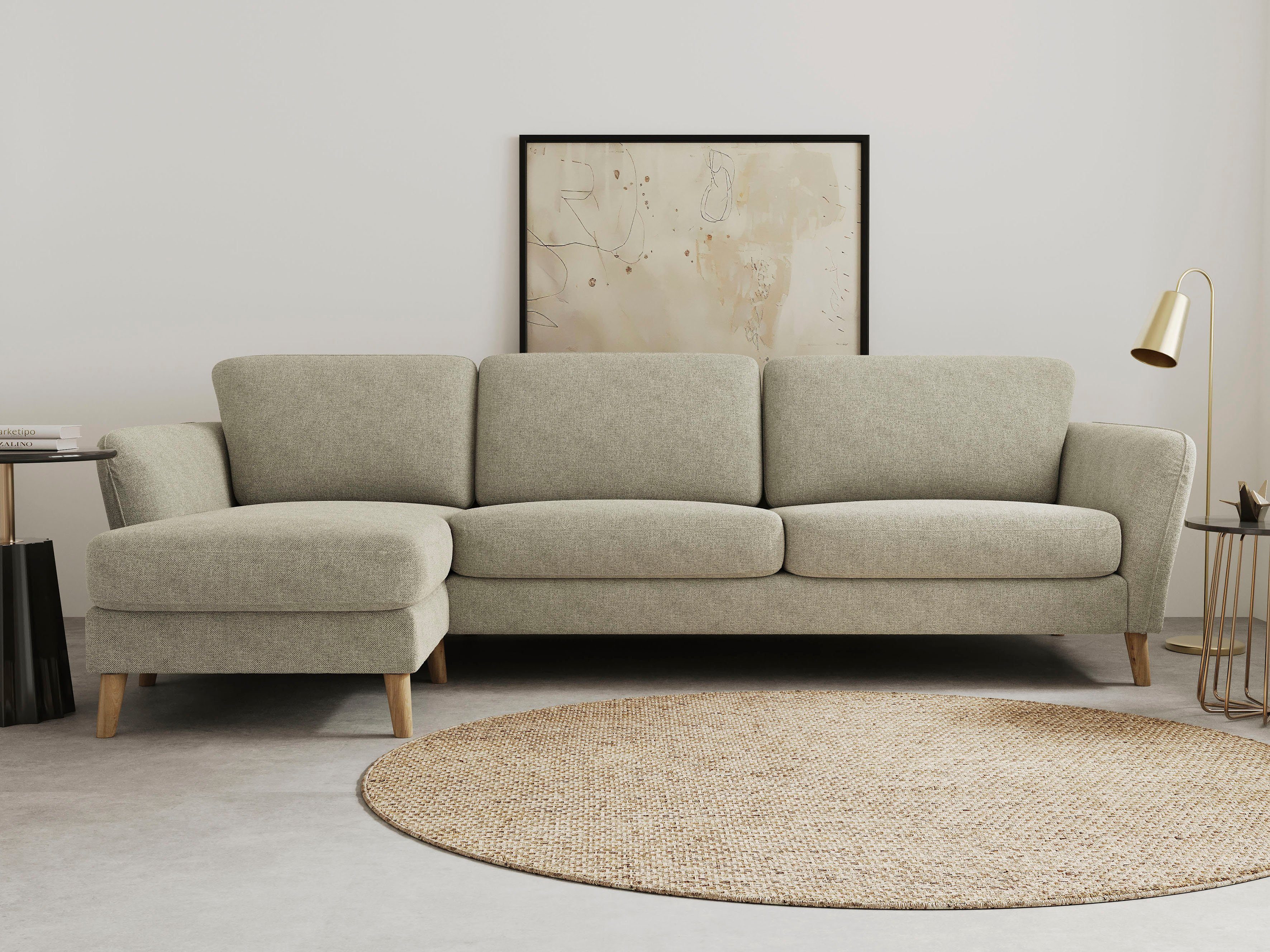 Ecksofa MARSEILLE (279/152cm),L-Form, Rec. rechts/links, verschiedene Bezüge