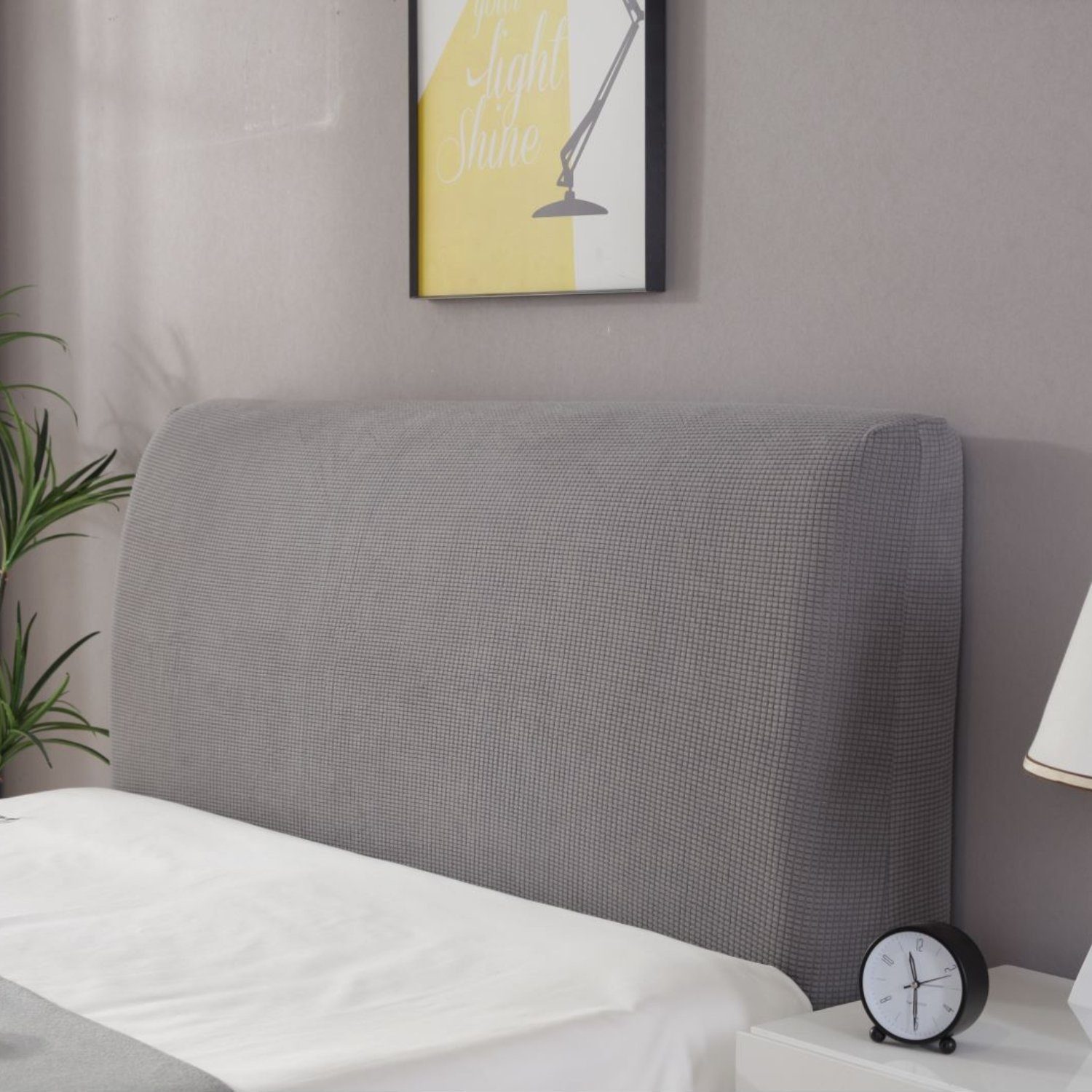 Artikel klicken und genauer betrachten! - Produktdetails        Artikelnummer: NF12WH00362   Material: 85 % Polyester, 15 % Elasthan   Lieferinhalt: 1x Bettkopfabdeckung (Andere sind nicht enthalten).         Dieses Kopfteil ist dehnbar, wenn Ihre Kopfteillänge innerhalb des folgenden Bereichs liegt, passt es perfekt.     Wir ziehen es vor, dass Sie größere als kleinere Hussen kaufen. | im Online Shop kaufen
