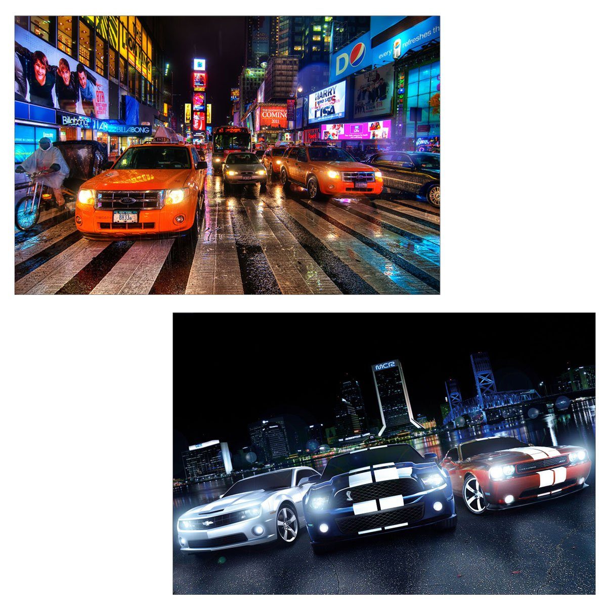 MCW LED-Bild LED-Bild-T-2, Cars (Set), Mit günstig online kaufen