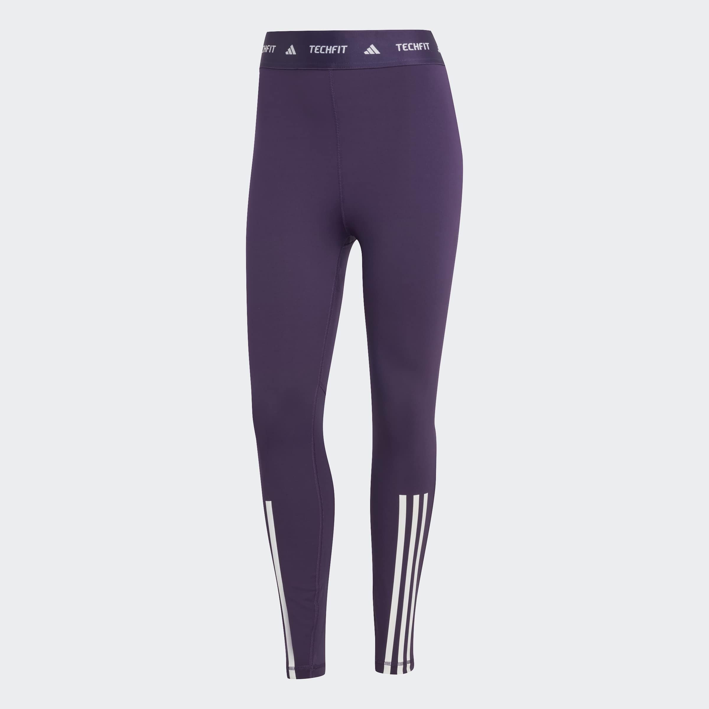 Trainingstights TECHFIT 3-STREIFEN 7/8-LEGGINGS