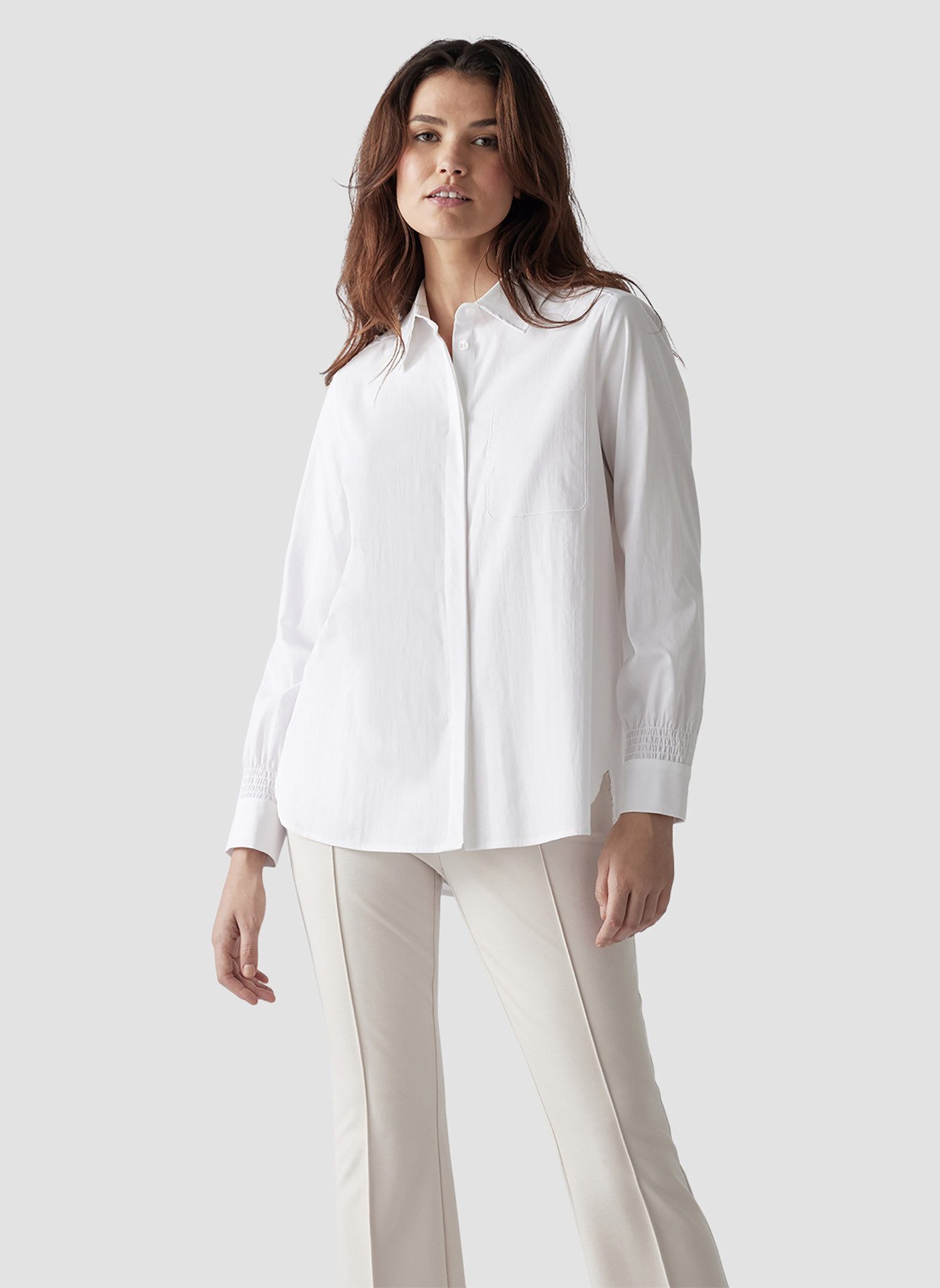 Klassische Bluse Bluse