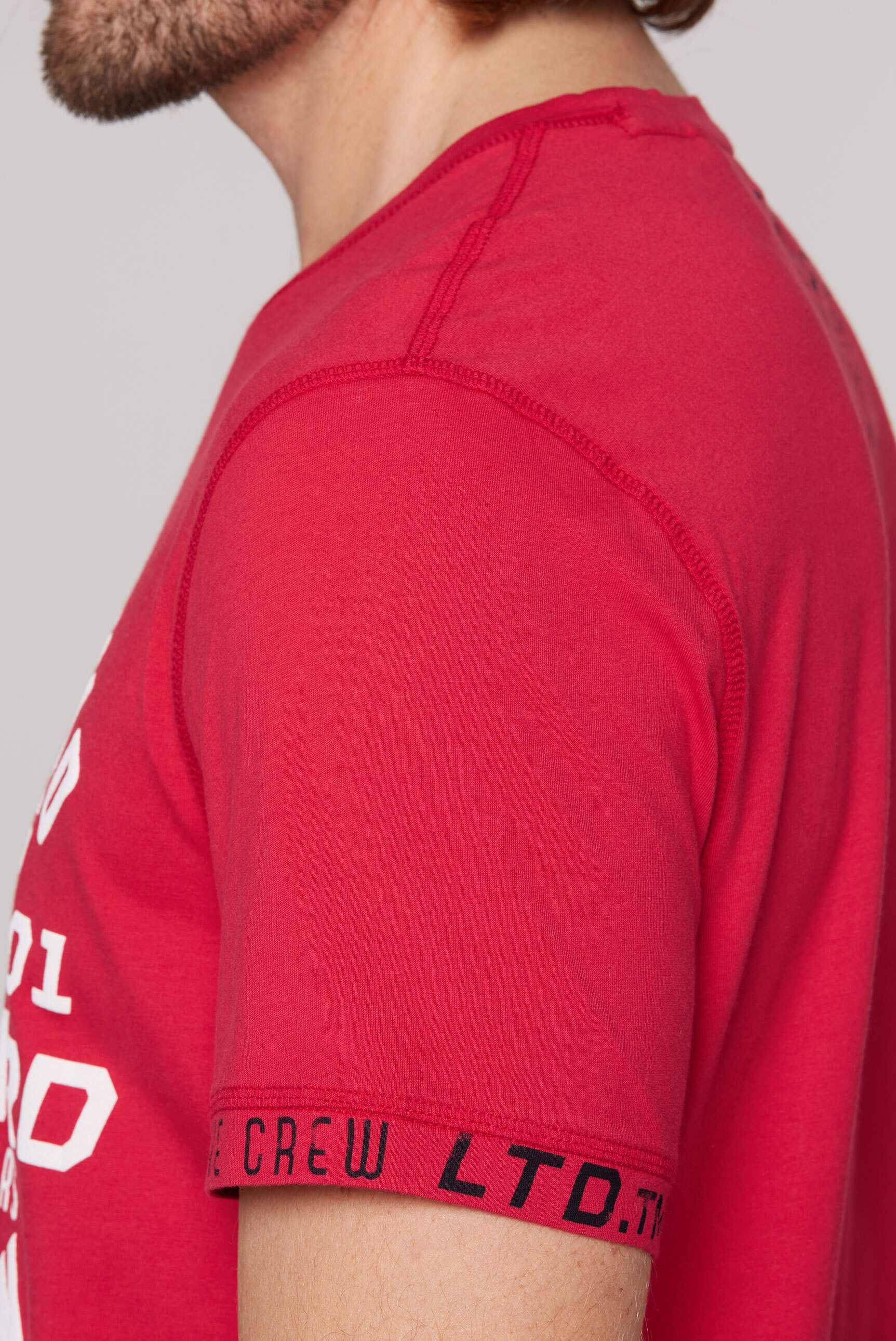 CAMP DAVID Rundhalsshirt aus Baumwolle